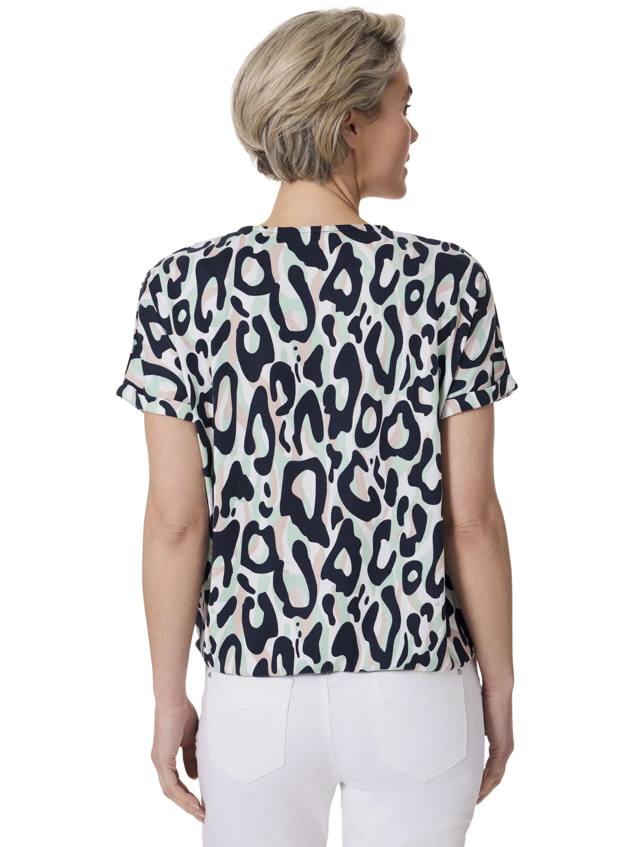 Stooker DOB 23160030009117 Da. T-Shirts / Grün 911311 9117 2