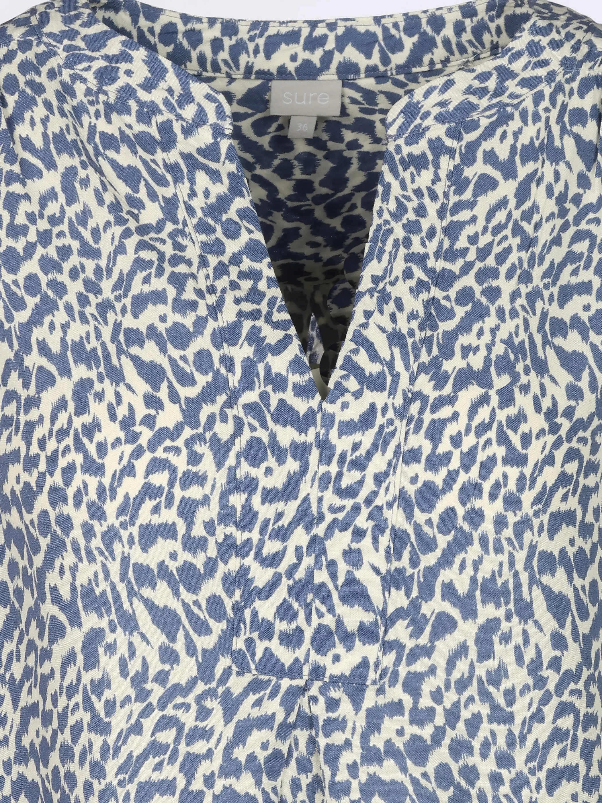 Sure Da-Kleid m. Print Blau 922819 BLUE 3