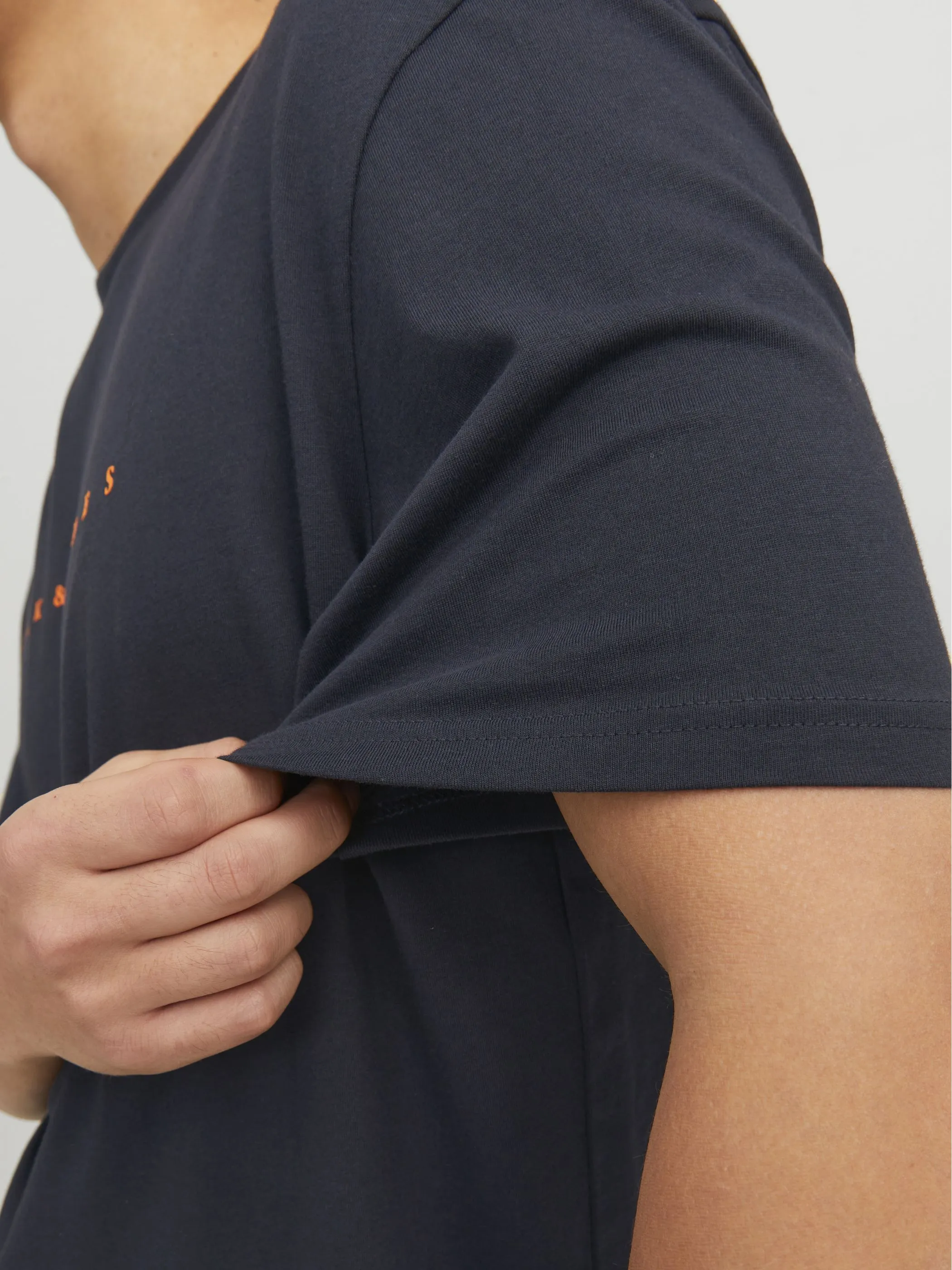 Jack Jones 12234746 JJESTAR JJ TEE SS NOO Blau 886675 175697