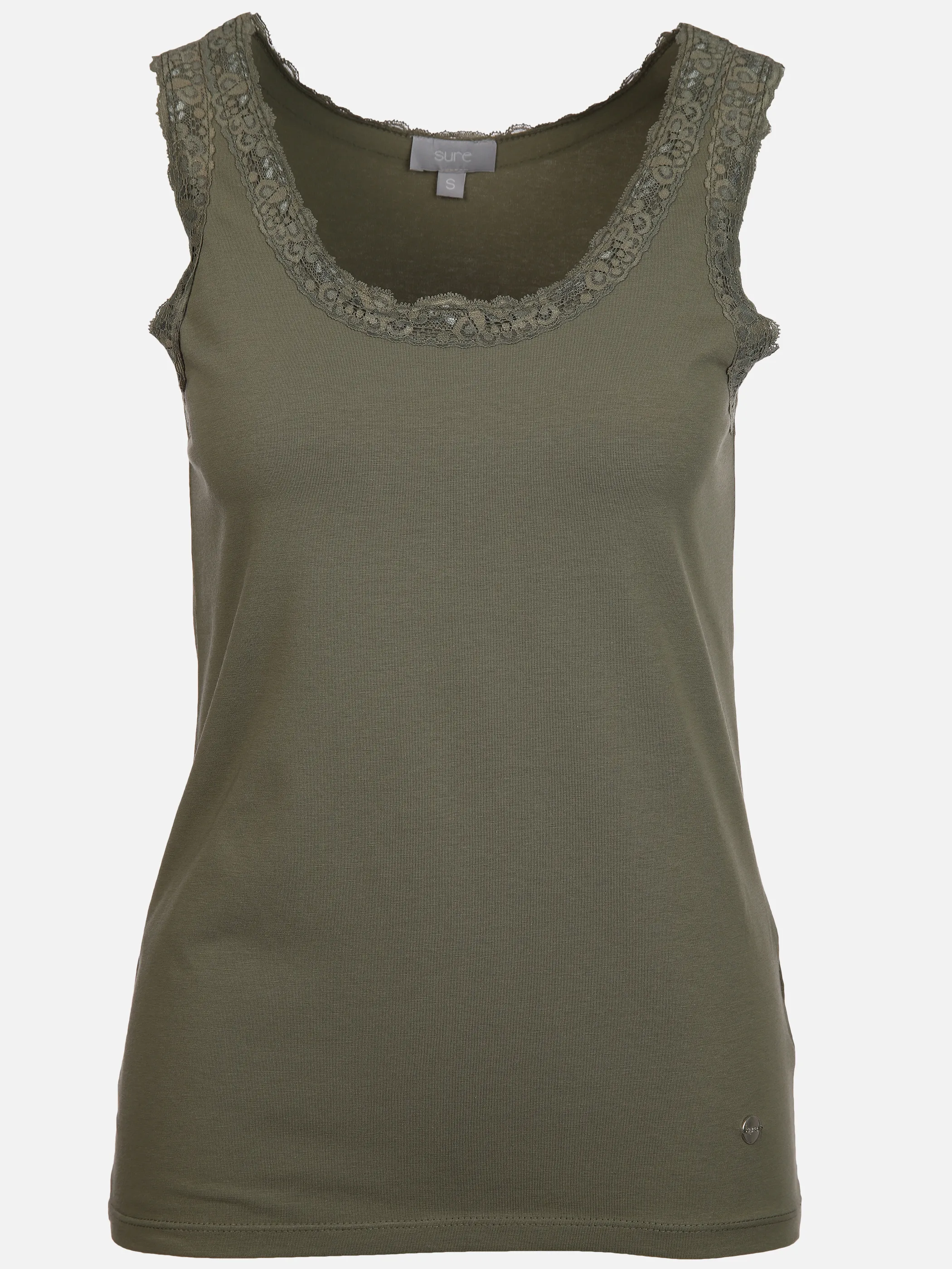 Sure Da-Top m. Spitzendetail Salbei 893038 SALBEI 1