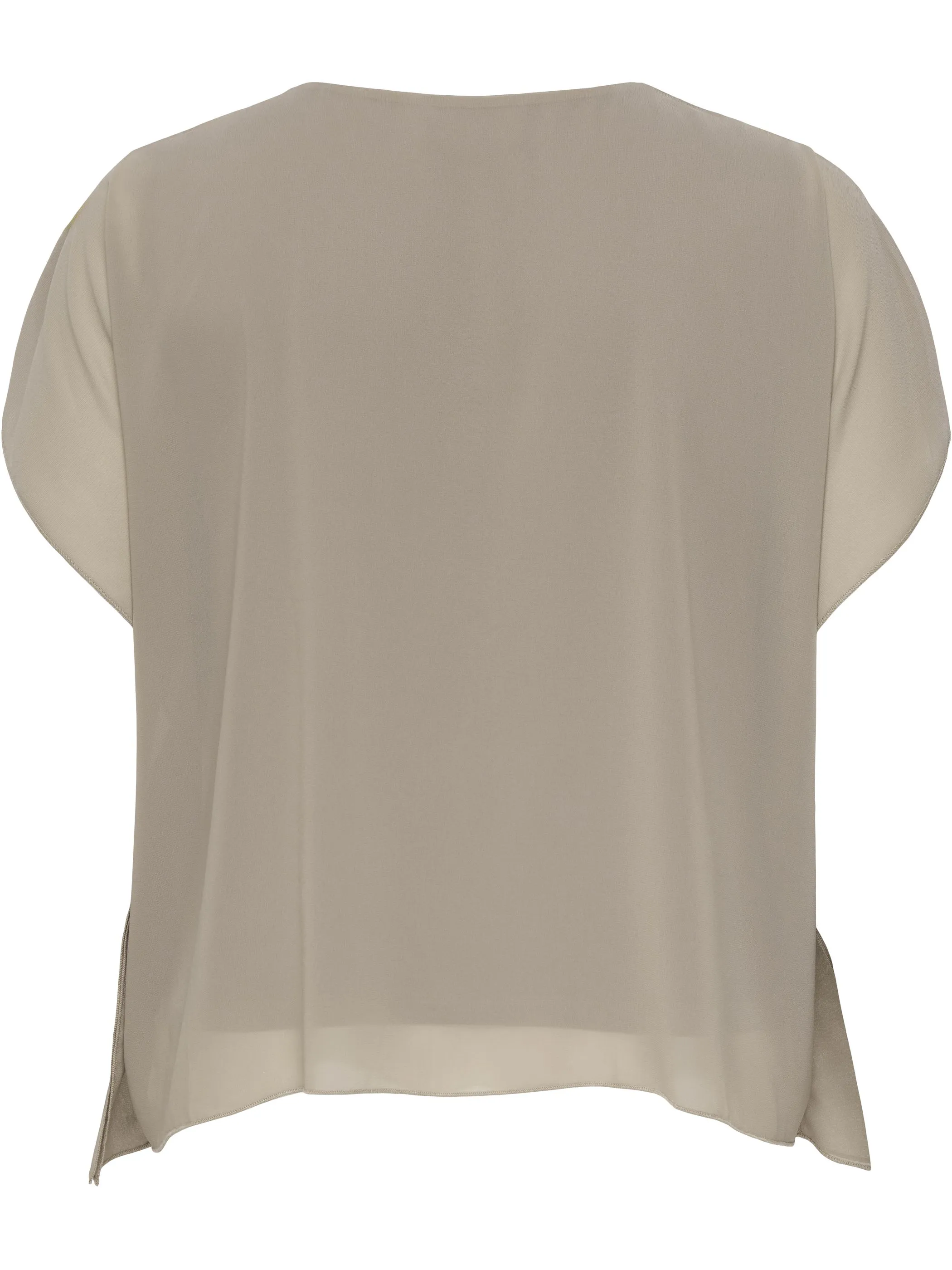 Only Carmakoma 15365535 CARCOKO SS O-NECK TOP Grau 918028 264895