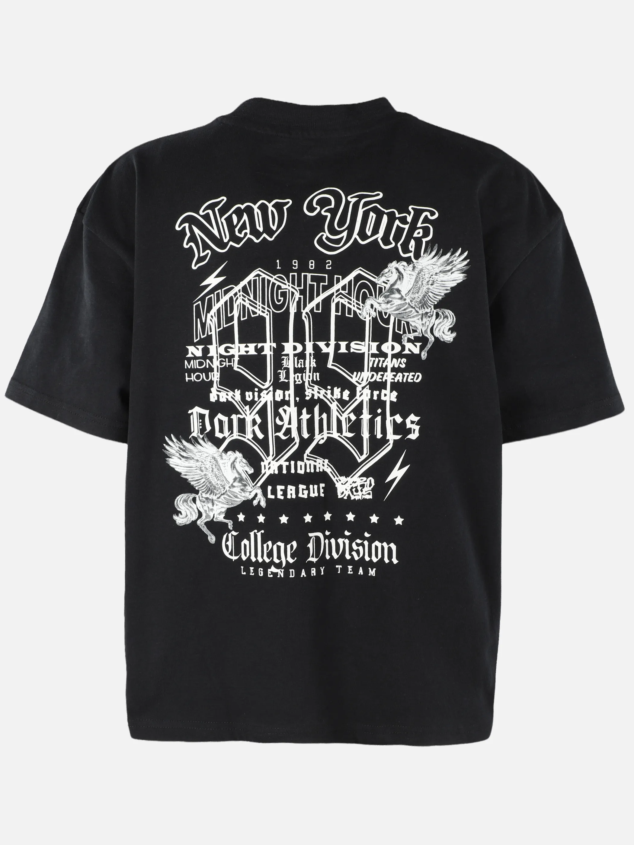 One Way JJ T-Shirt schwarz mit Front/back Print Schwarz 930144 SCHWARZ 2