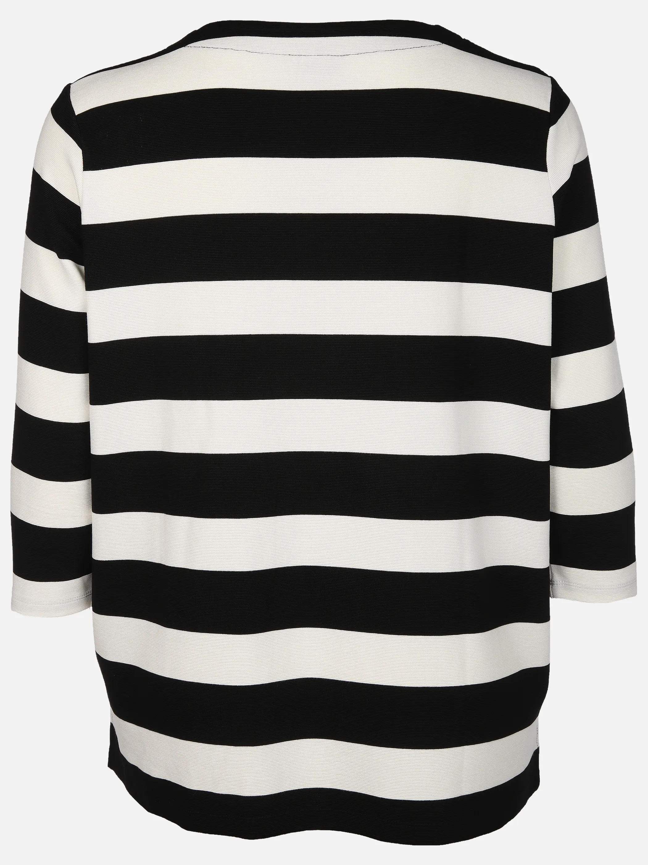 Sonja Blank Da-gr.Gr. Ringel Sweatshirt Schwarz 915440 MILK 2