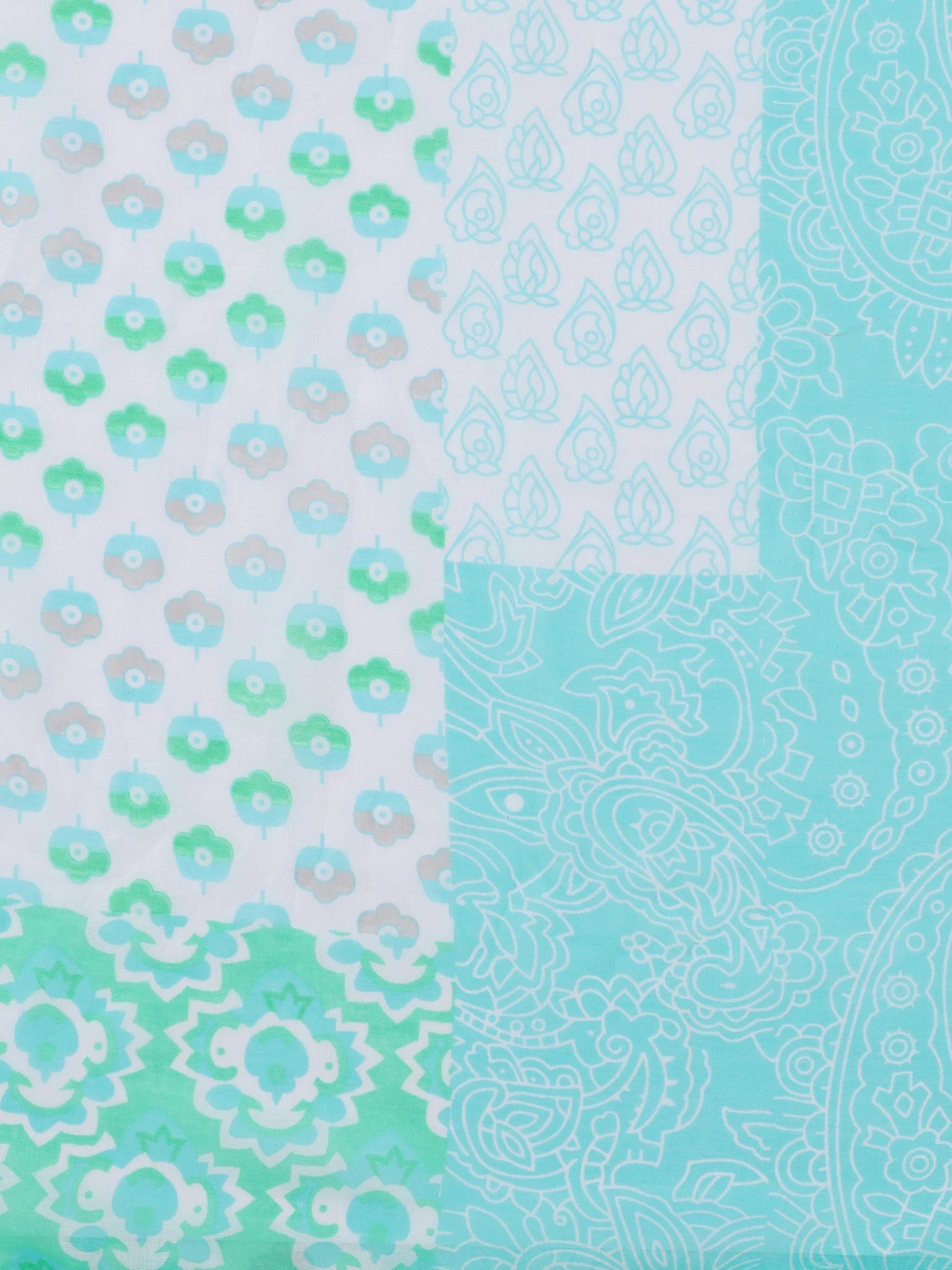 Sure Da-Schlauchschal m.Alloverprint Blau 875507 AQUA 3