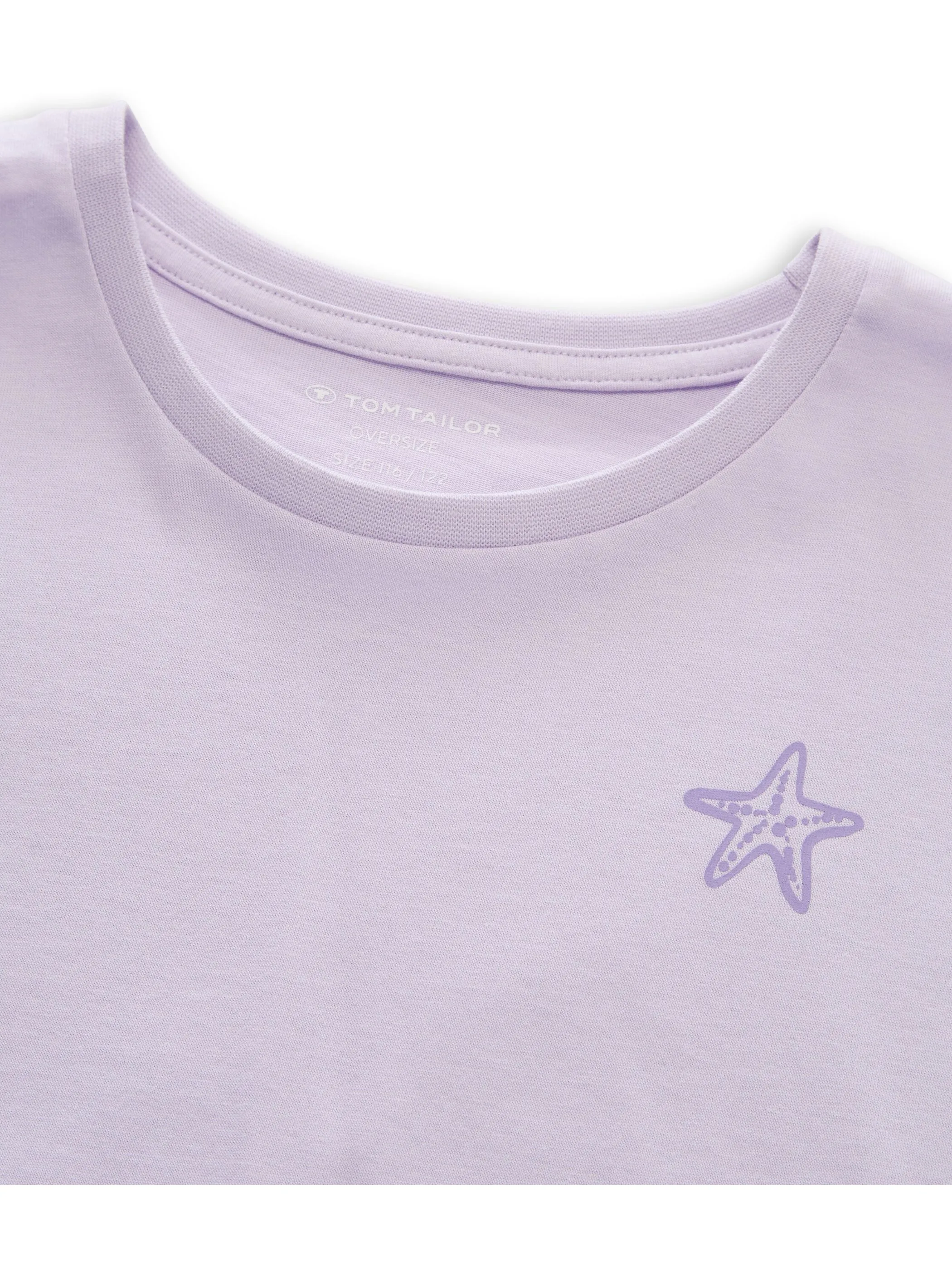 Tom Tailor 1051042 printed oversized T-shirt Lila 929652 36457 4