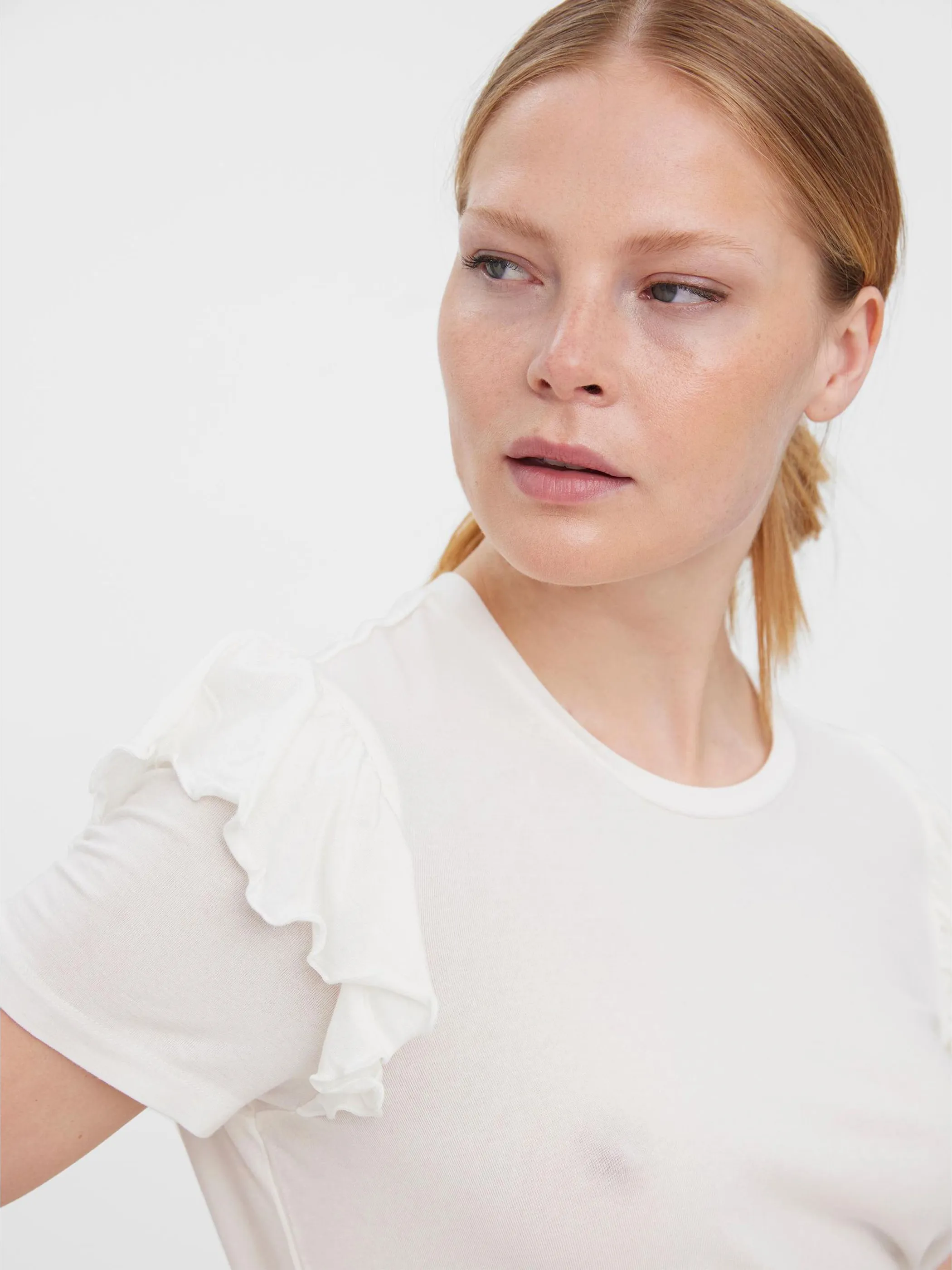 Vero Moda 10264008 VMTAMARA SS O-NECK FR Weiß 863225 175598 3 Vero Moda 10264008 VMTAMARA SS O-NECK FR Weiß 863225 175598 3