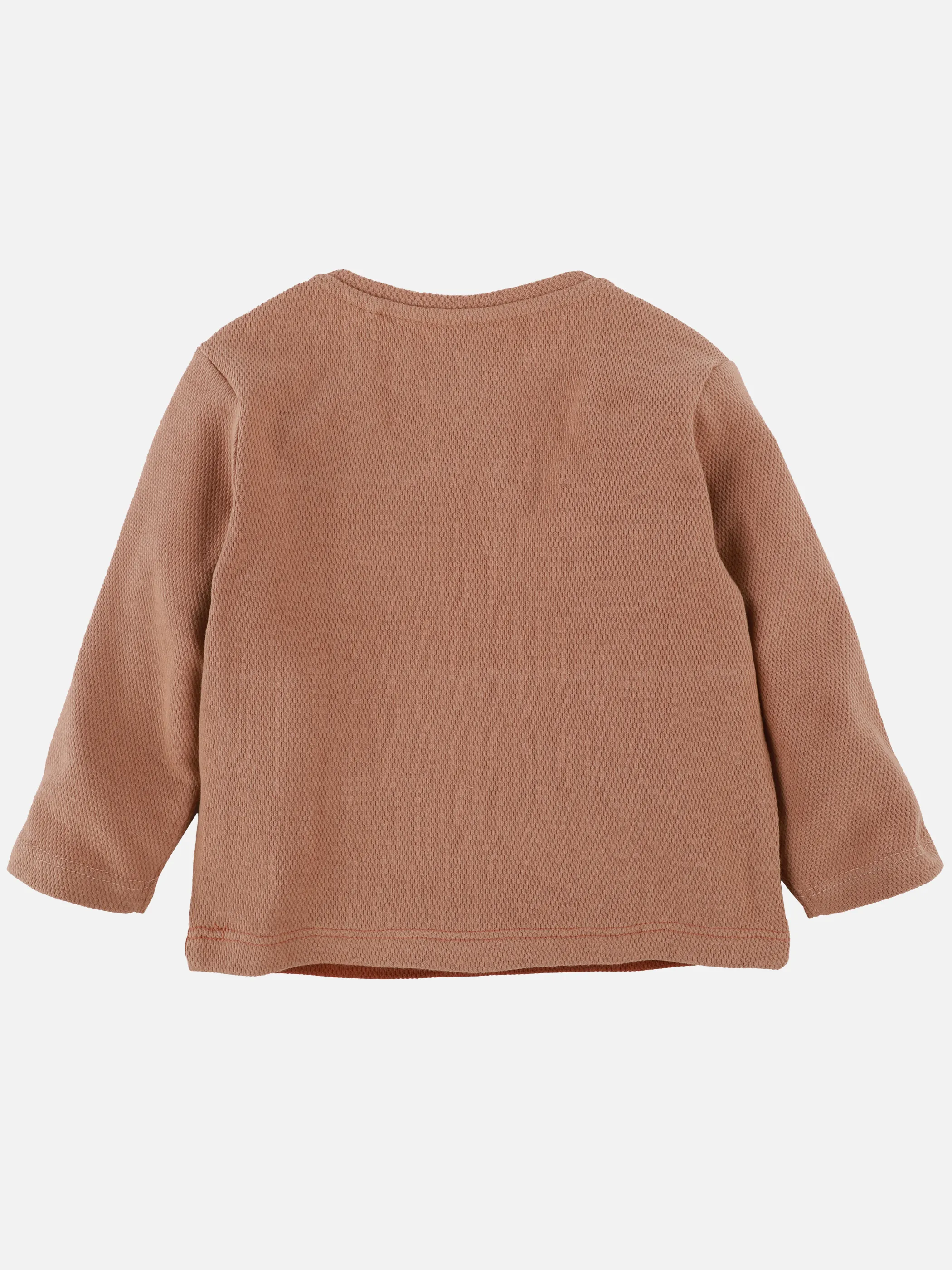 Bubble Gum BJ Longsleeve mit Hasen Tasche in braun/grau Braun 913595 BRAUN 3