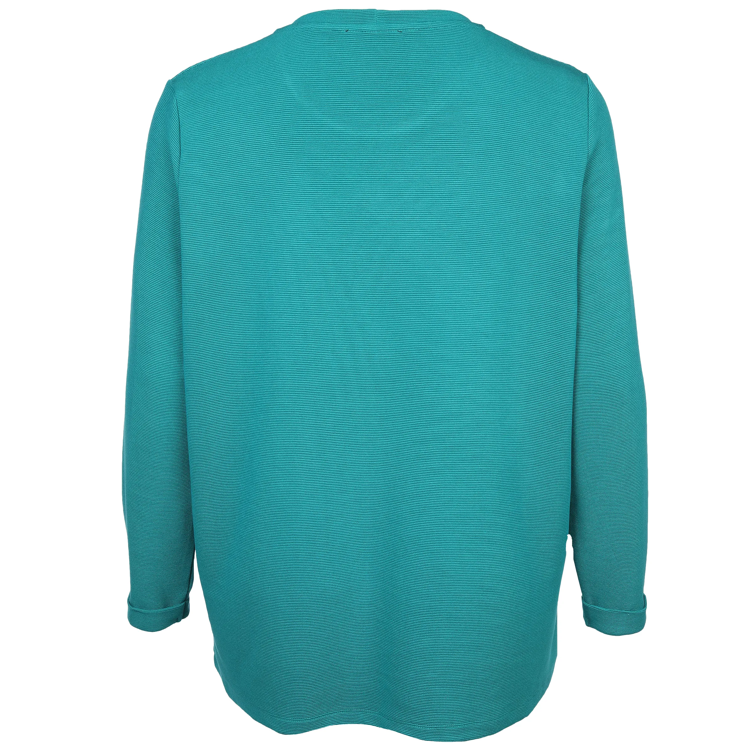 Sonja Blank Da-Langarmshirt m. Aufdruck Türkis 886873 PETROL 2 Sonja Blank Da-Langarmshirt m. Aufdruck Türkis 886873 PETROL 2