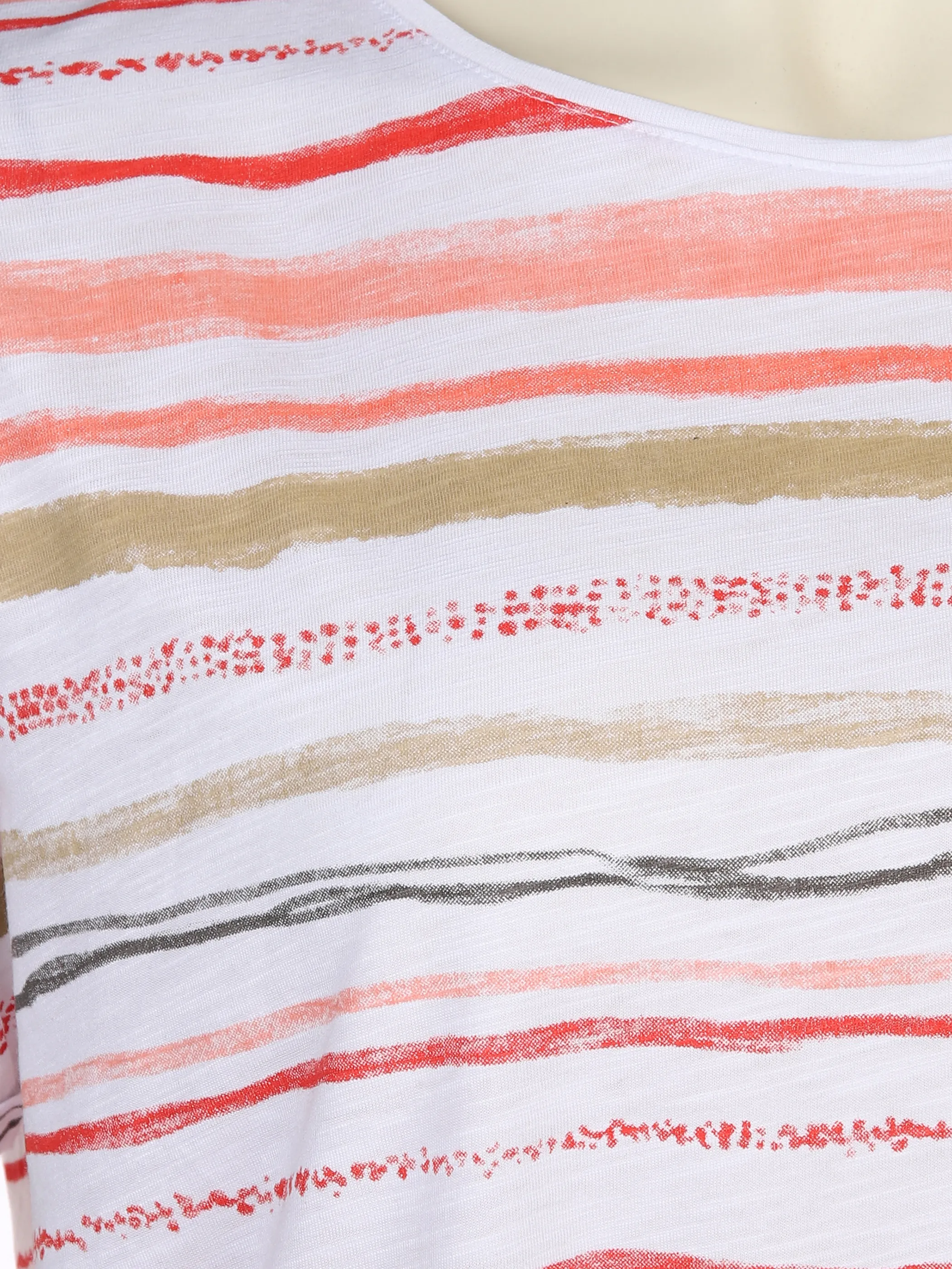 Sonja Blank Da-gr.Gr.T-Shirt m.Alloverprin Rot 873542 KORALLE GE 3 Sonja Blank Da-gr.Gr.T-Shirt m.Alloverprin Rot 873542 KORALLE GE 3