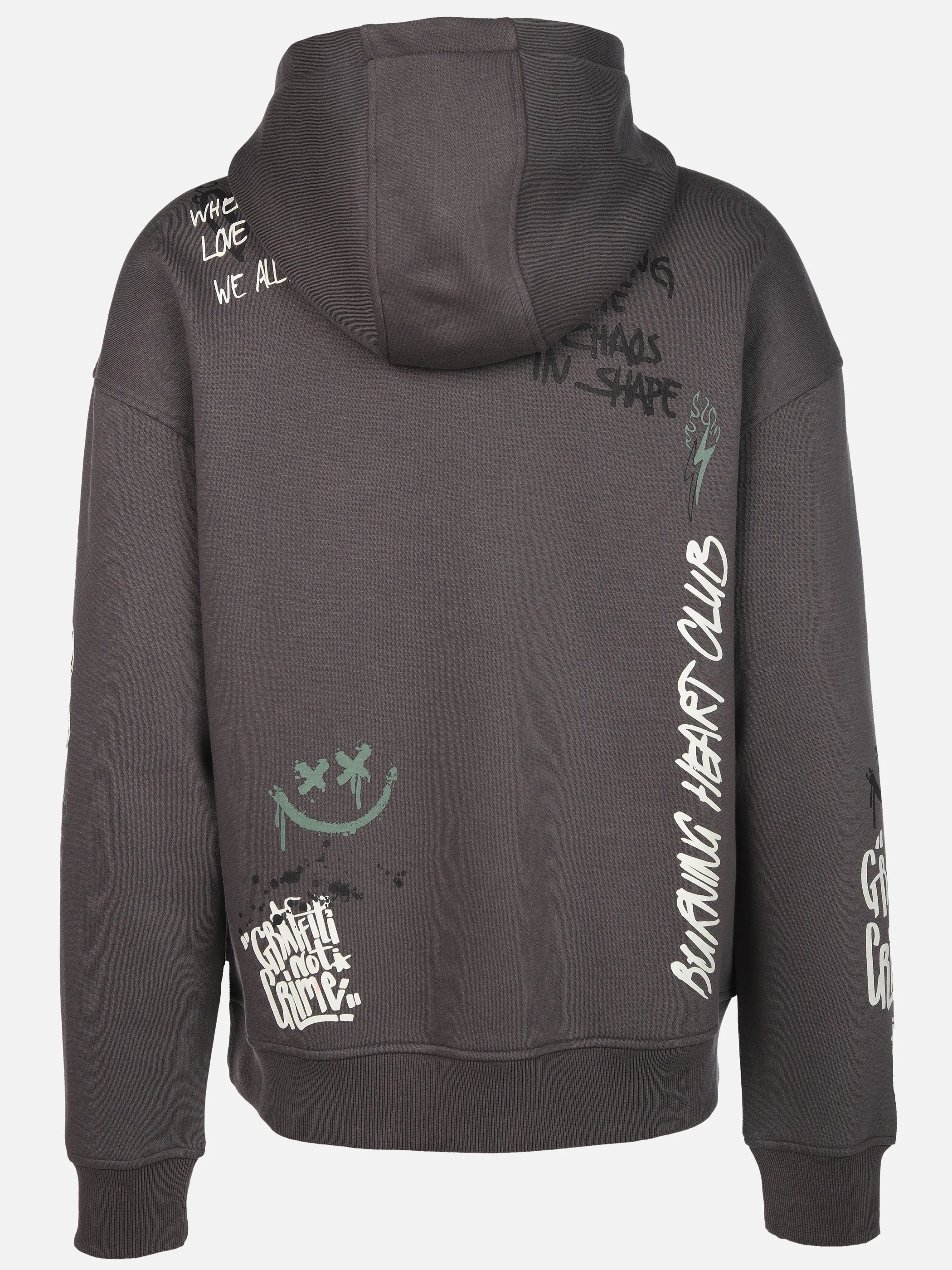 IX-O H10608BC21520AAWG YF-He Hoodie Grau 916170 23400 2