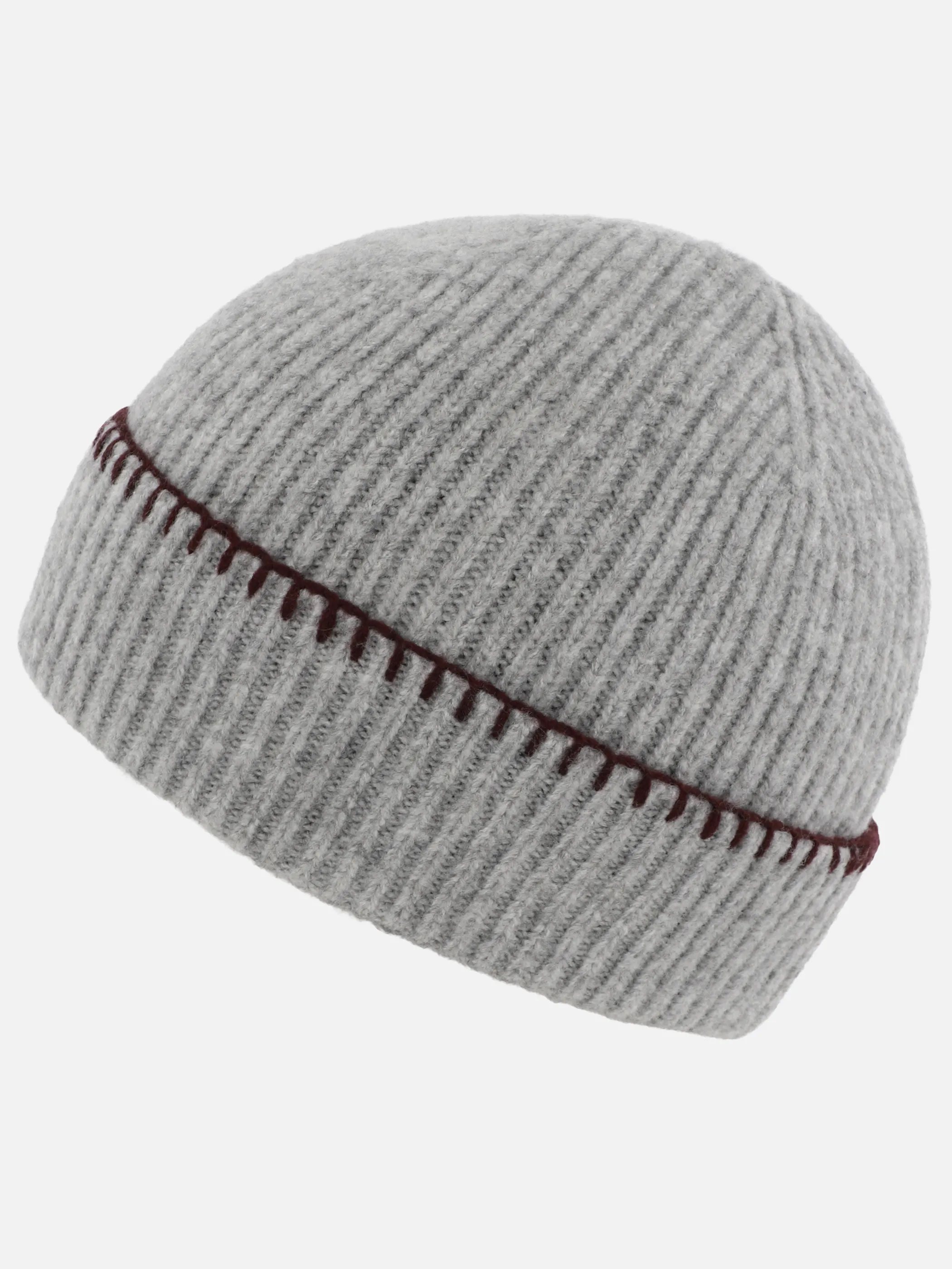 Lisa Tossa Da-Mütze m. Kontrastnaht Grau 929820 GREY 2