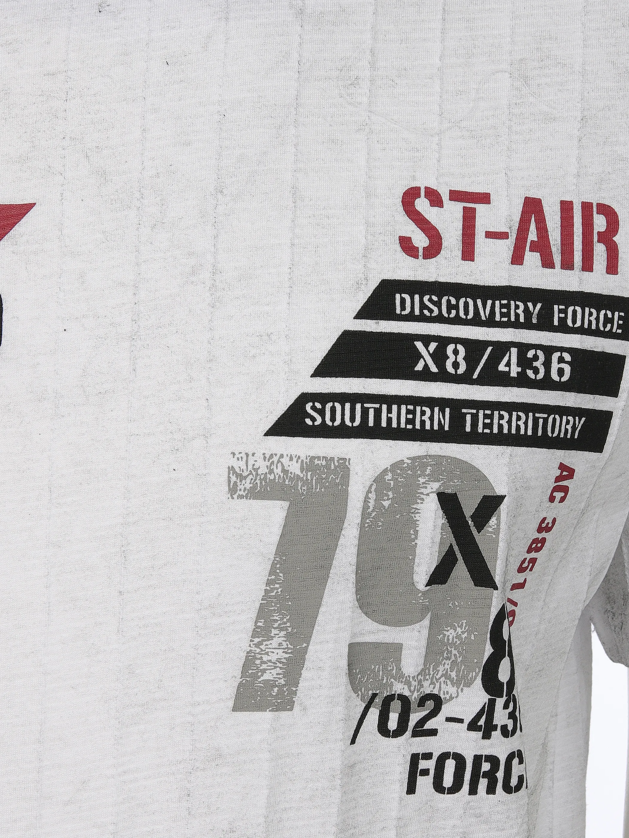 Southern Territory He. T-Shirt 1/2 Arm Jacquard washer Weiß 910623 WEIß 3 Southern Territory He. T-Shirt 1/2 Arm Jacquard washer Weiß 910623 WEIß 3