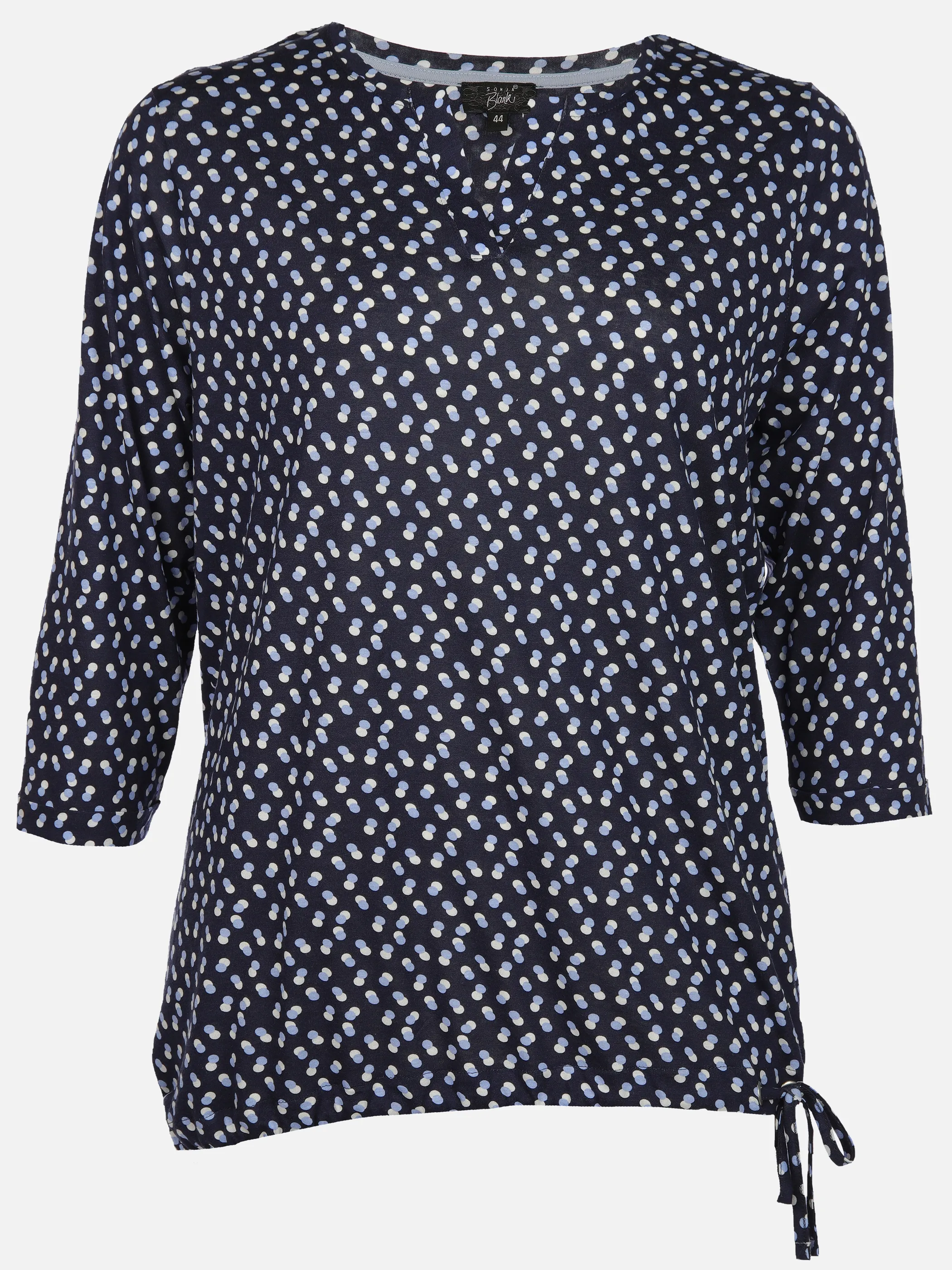 Sonja Blank Da.gr.Gr. Printshirt Blau 891823 BLUE 1 Sonja Blank Da.gr.Gr. Printshirt Blau 891823 BLUE 1