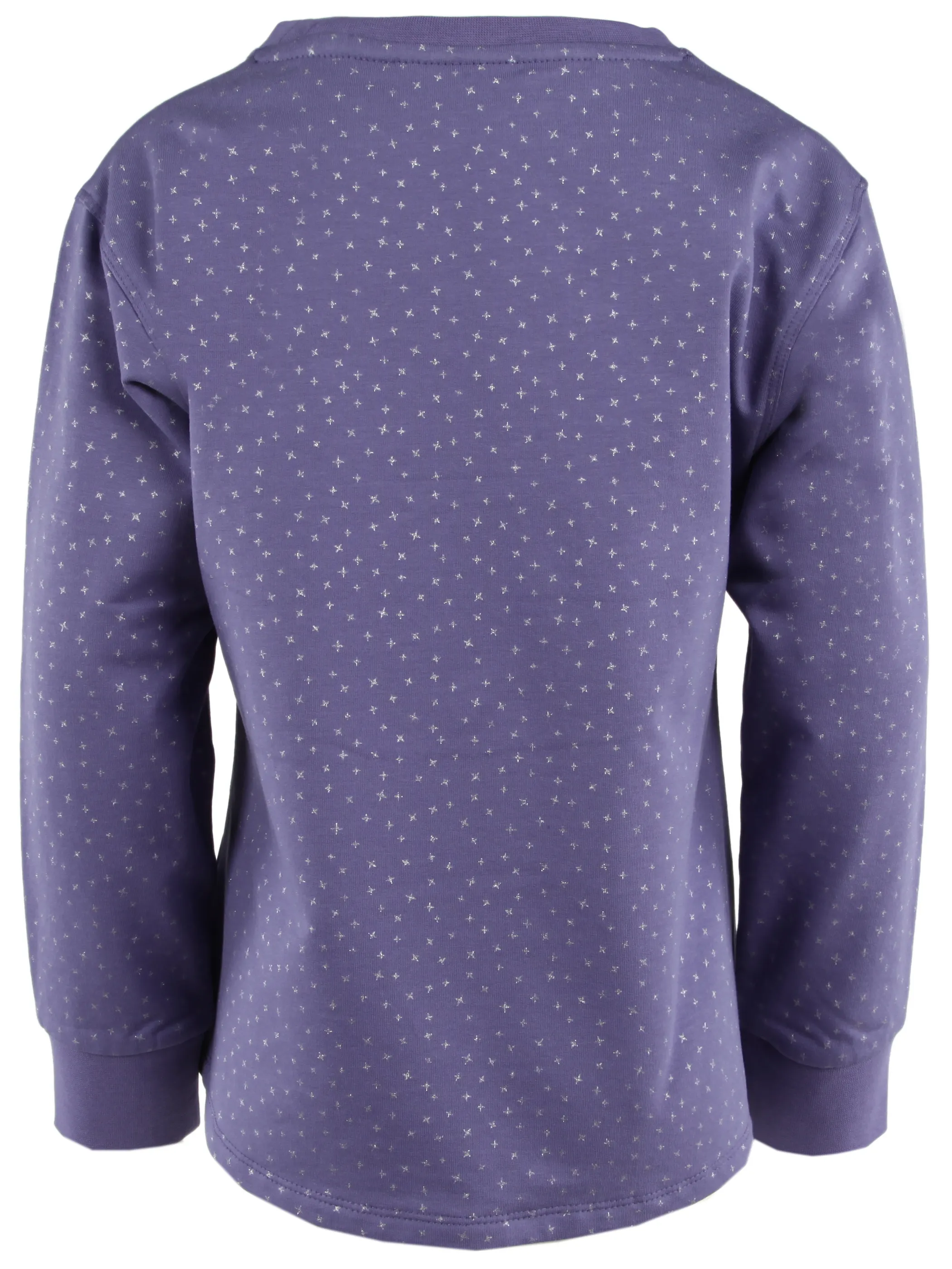 One Way KM Sweatshirt mit Einhornstickerei mit Pailletten Lila 929908 LIL 2