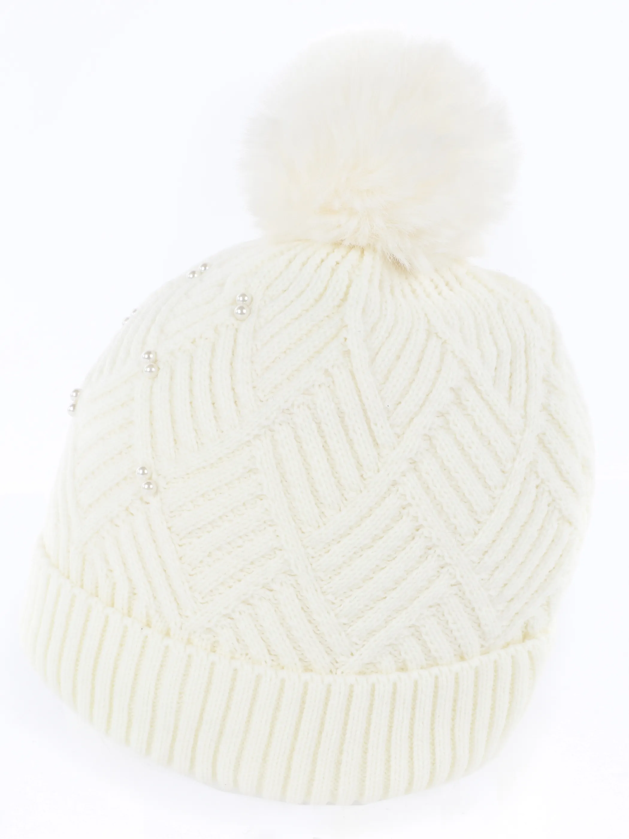 Sure Da-Mütze m. Bommel Weiß 901605 OFFWHITE 2 Sure Da-Mütze m. Bommel Weiß 901605 OFFWHITE 2