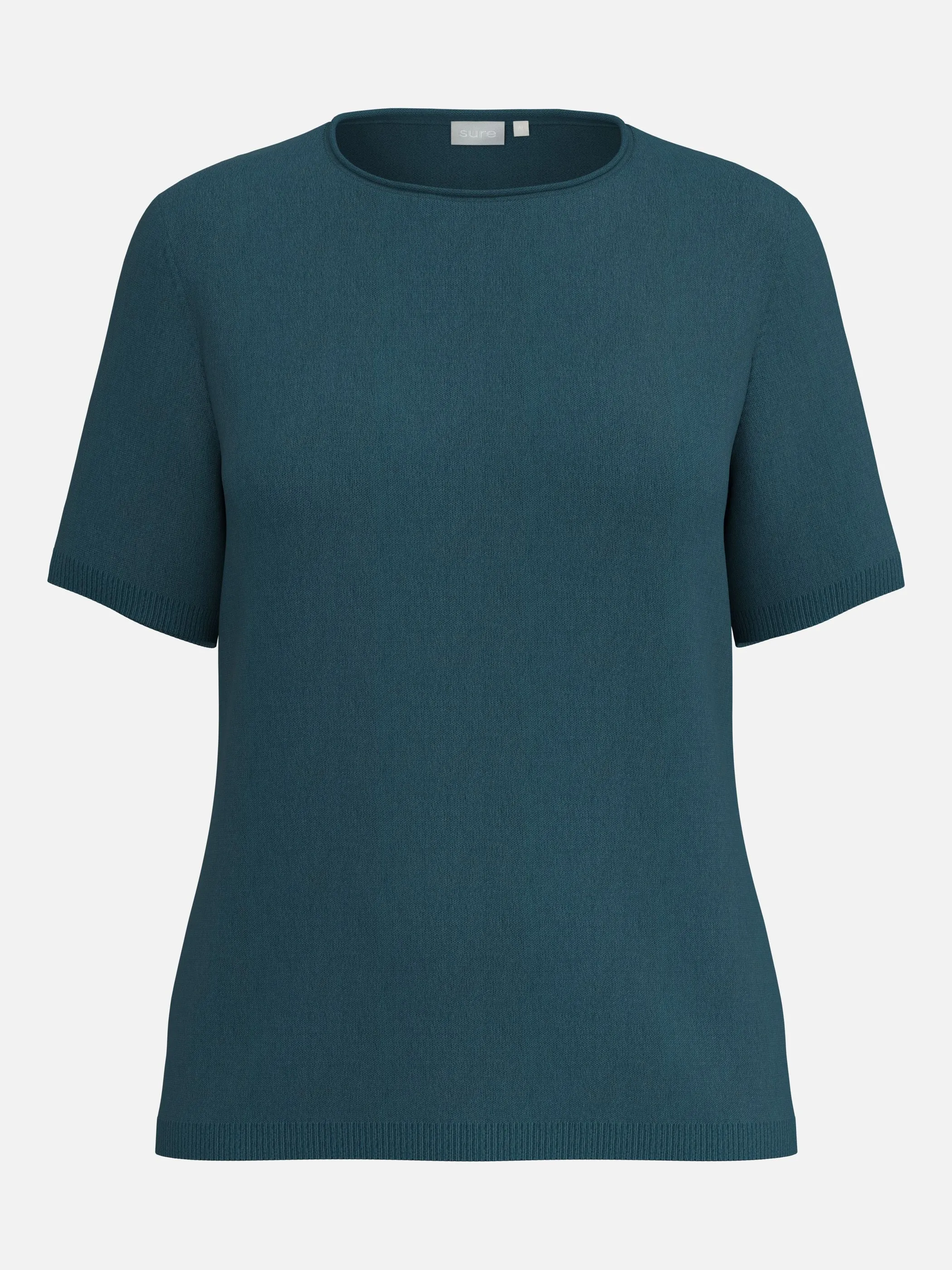 Sure Da-Pullover RH Kurzarm CL Türkis 930040 PETROL 1