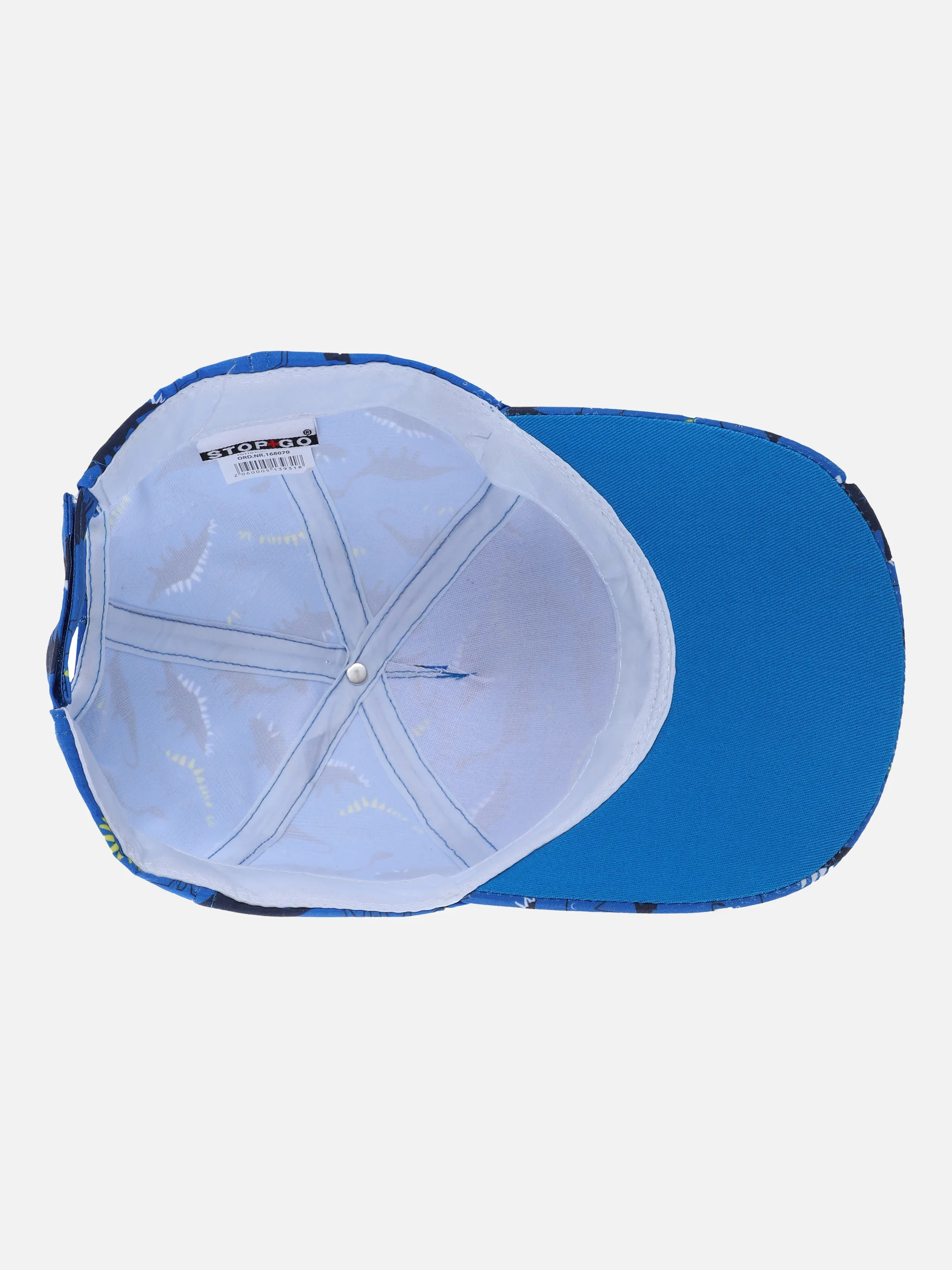 Stop + Go MB-Jungen Cap m. Alloverdruck Braun 875503 SAND GEM 3