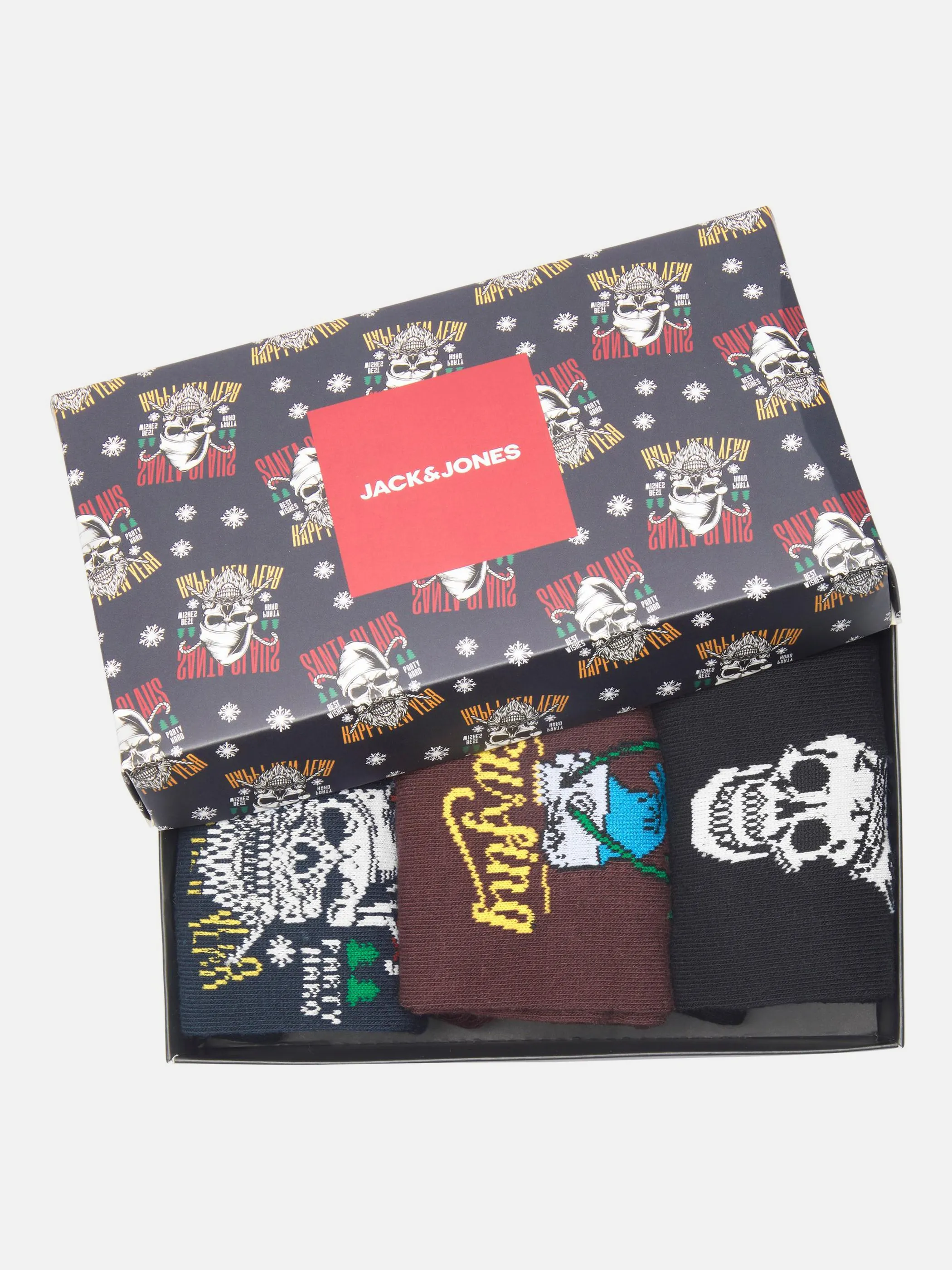 Jack Jones 12224035 JACHERON SKULL SOCKS Schwarz 871567 178012001 2 Jack Jones 12224035 JACHERON SKULL SOCKS Schwarz 871567 178012001 2