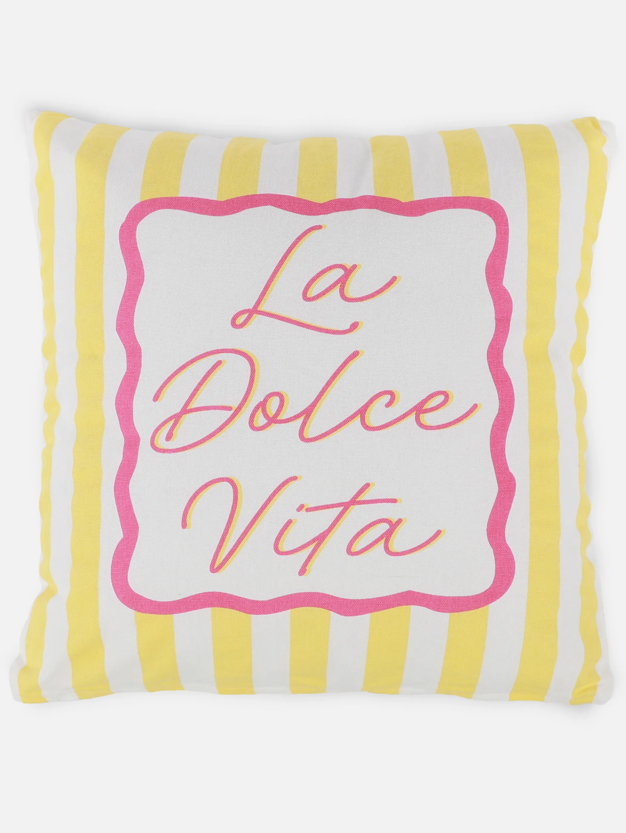 Dream House Kissen La Dolce Vita 45x45 Gelb 924379 GELB 2