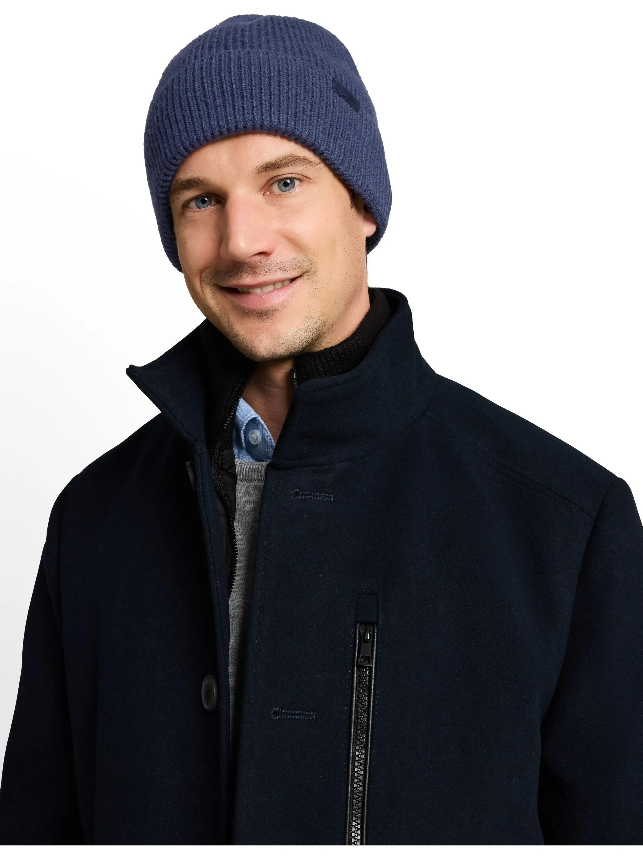 Tom Tailor 1052268 cosy wool blend beanie Blau 935277 10786 1
