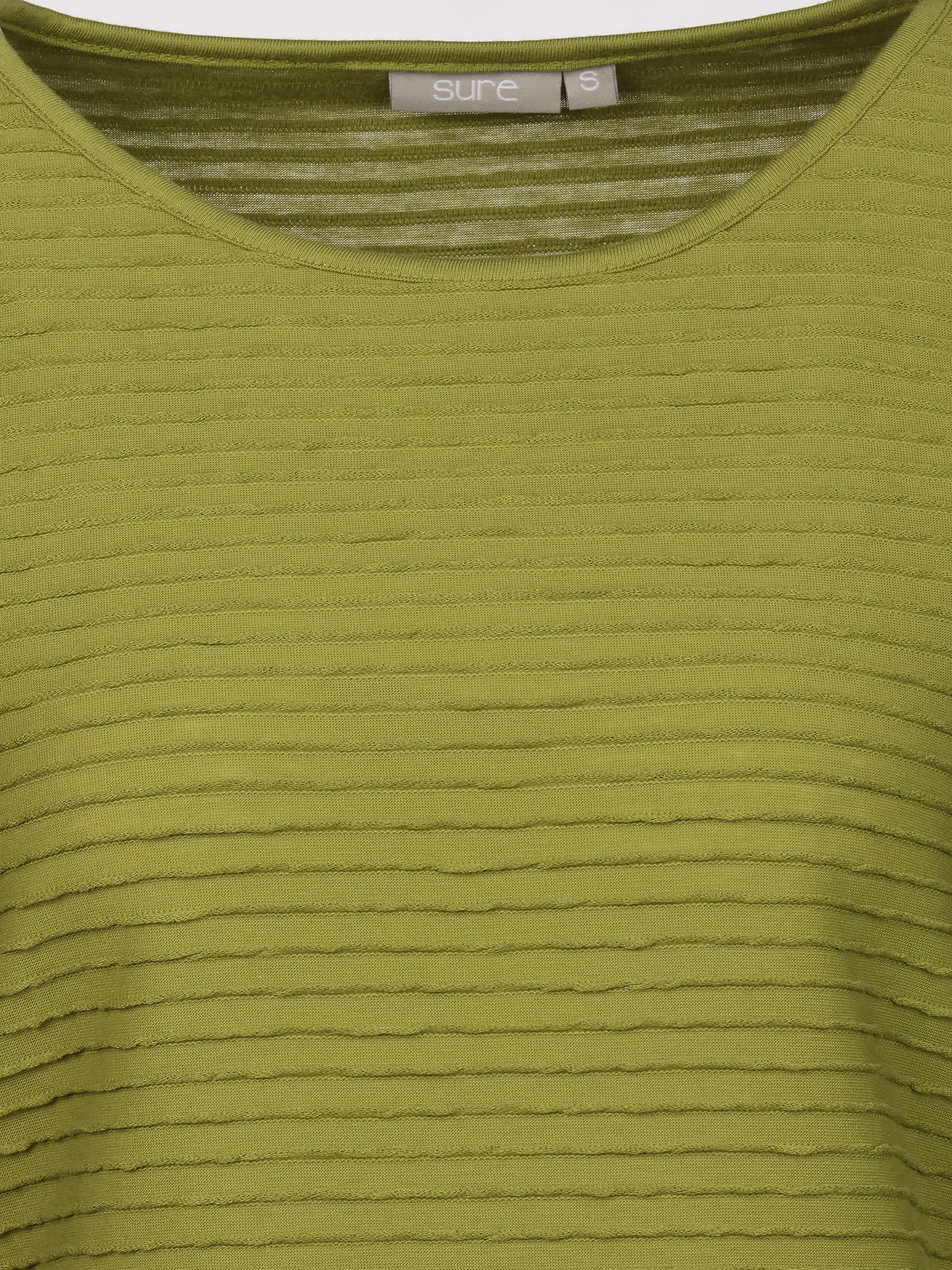Sure Da-Struktur-Shirt Grün 913109 GREEN 3