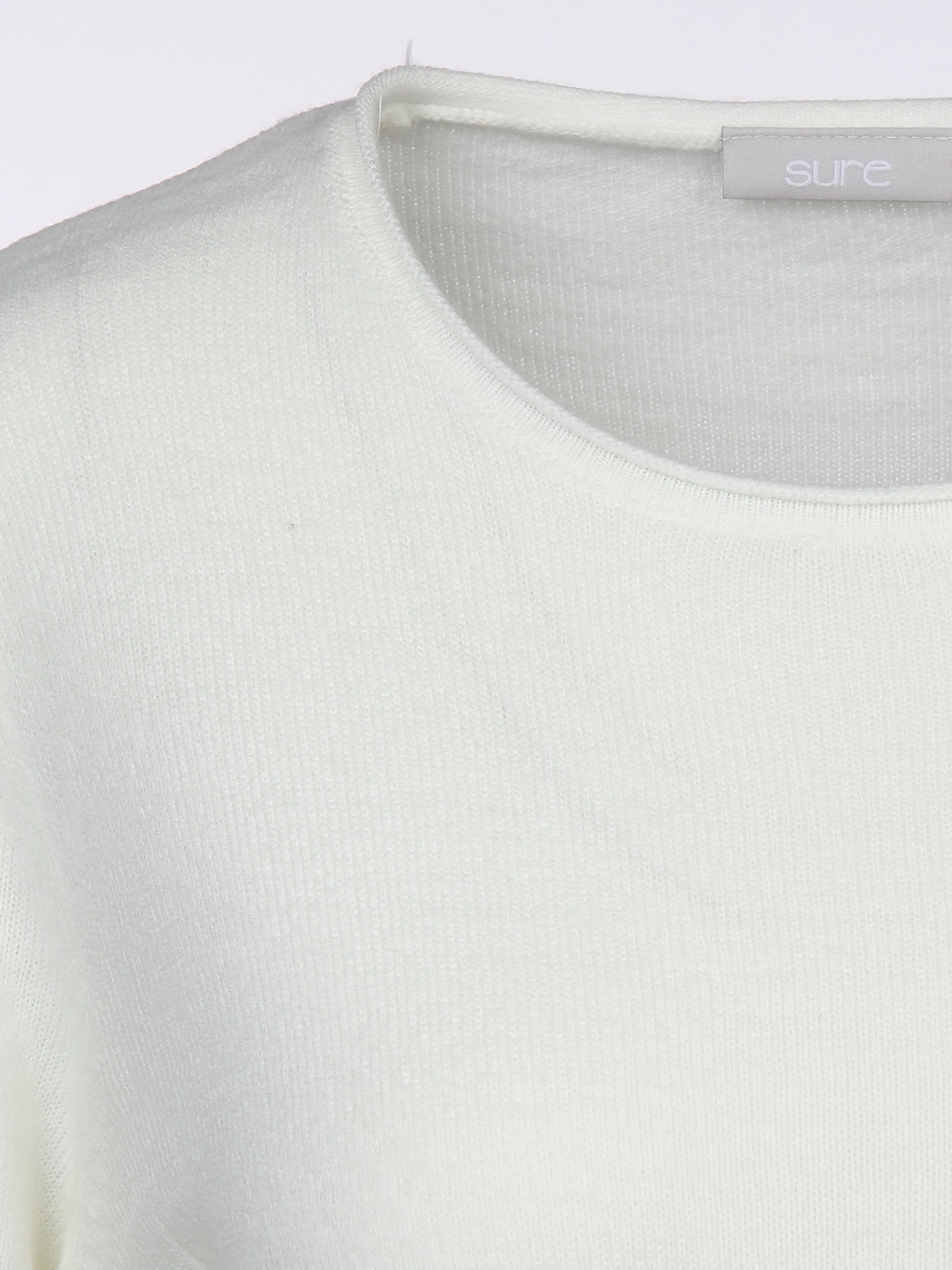 Sure Da-Rundhalspullover cashmere l Weiß 879862 OFFWHITE 3 Sure Da-Rundhalspullover cashmere l Weiß 879862 OFFWHITE 3