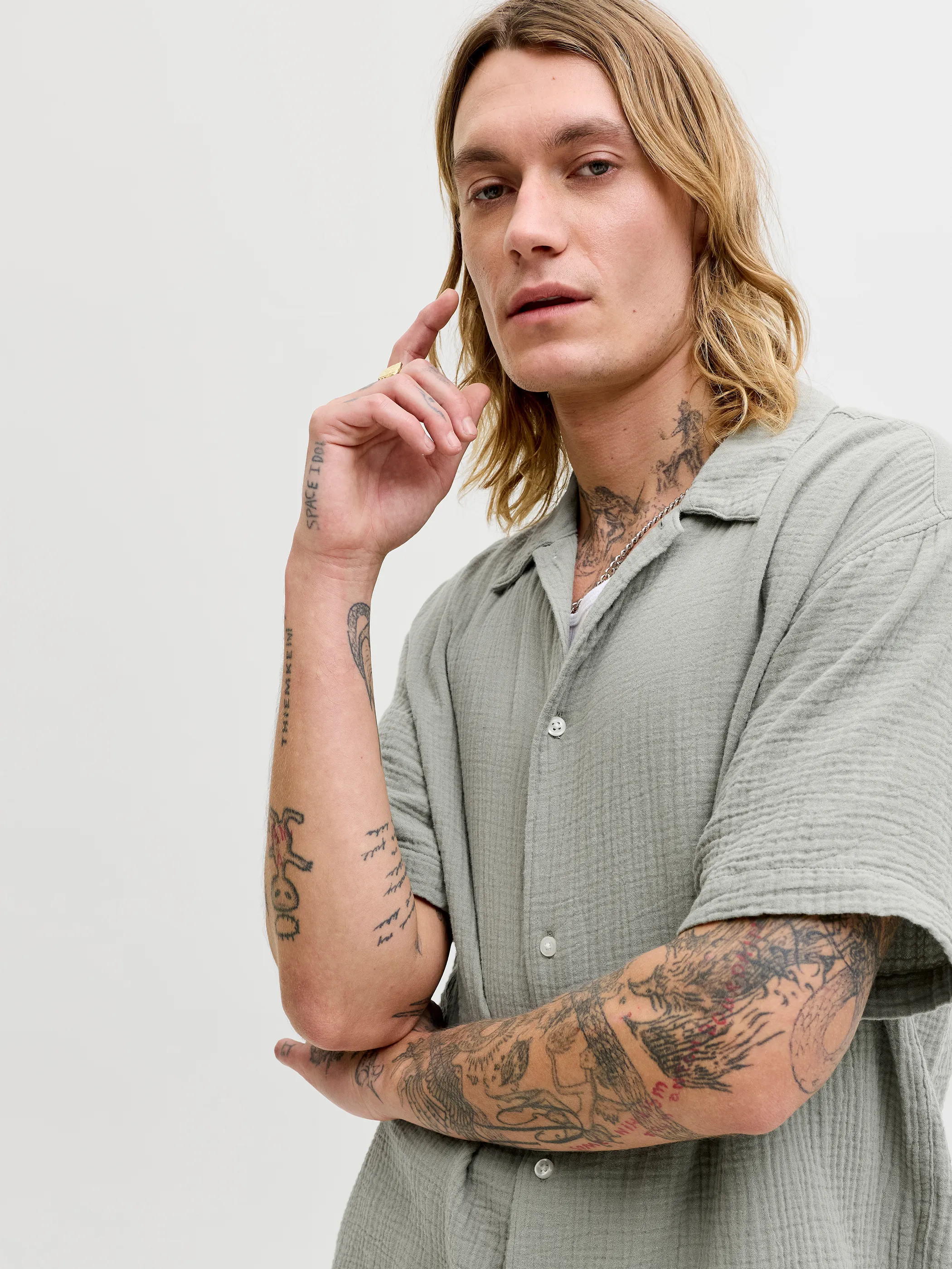 Jack Jones 12291812 JORNANTUCKET DOUBLE C Grün 922532 176290 1