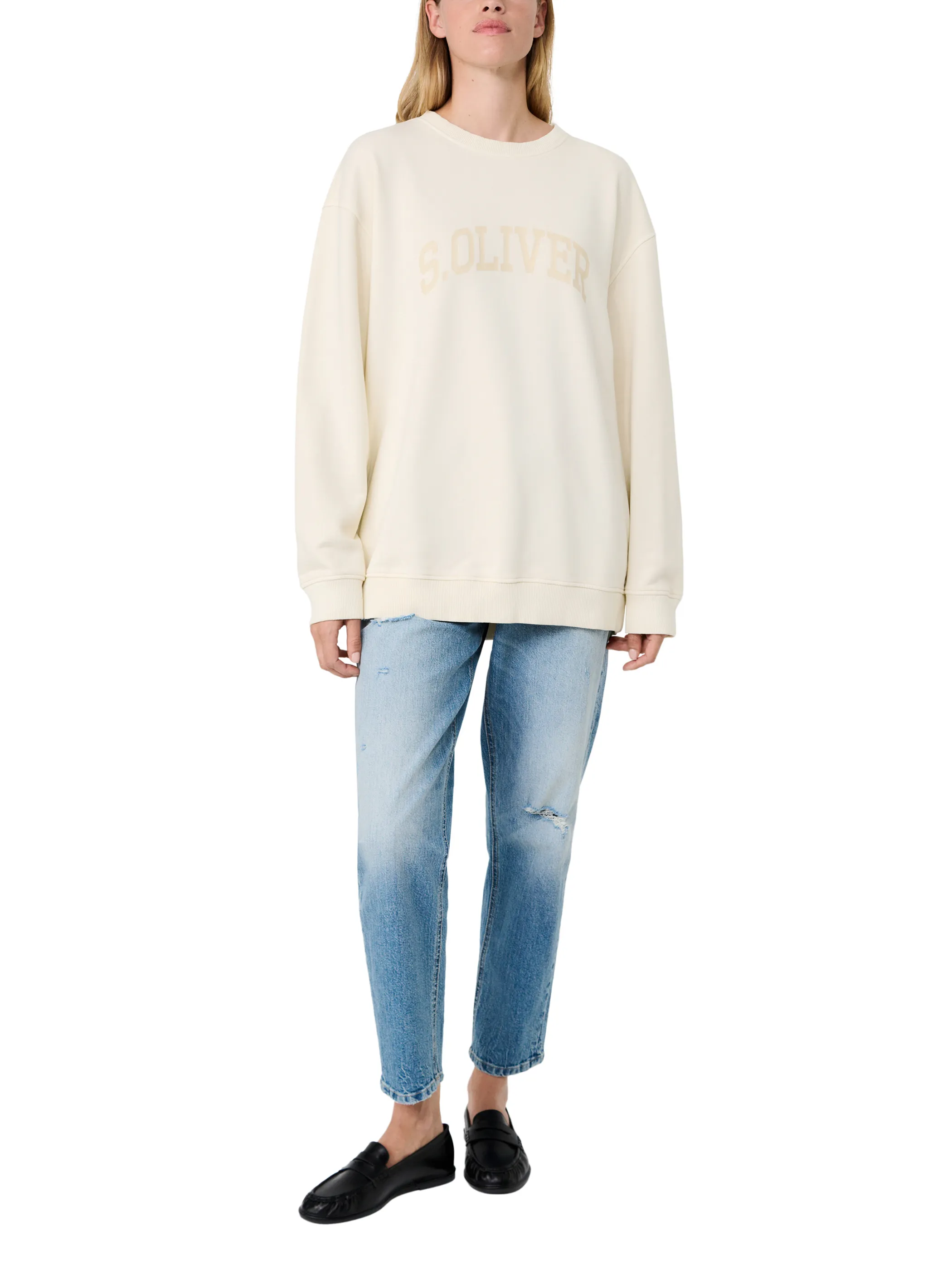 s.Oliver 2188314 Sweatshirt Weiß 936188 07D5 1