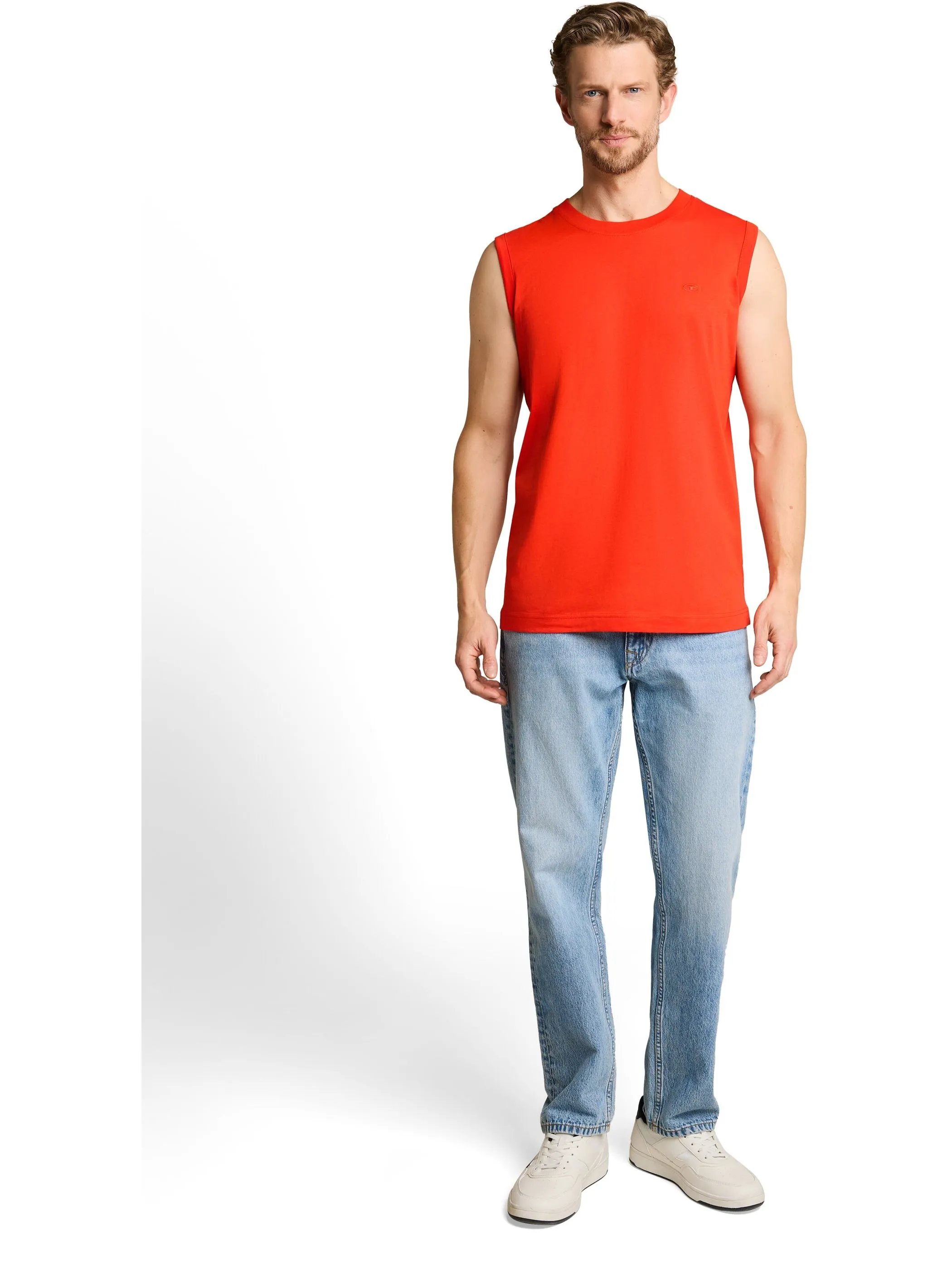 Tom Tailor 1050219 tanktop with embro Rot 926462 18787 4