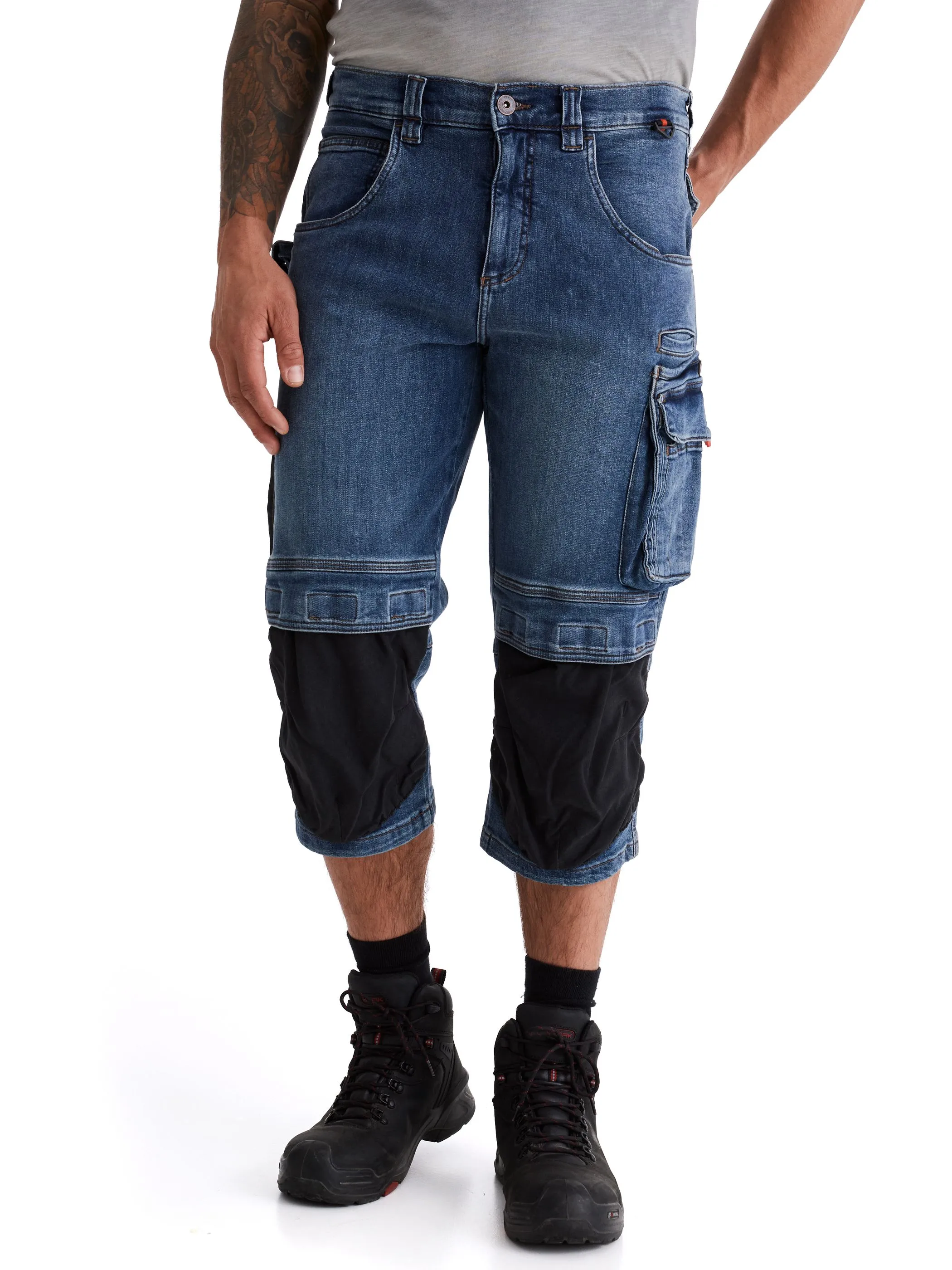 HERO by John Medoox 71860000007900 He. Hosen lang, Blau 929189 7900 1