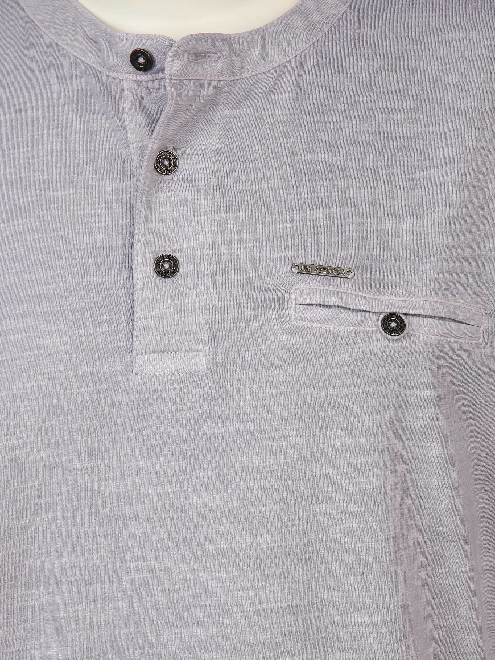 Jim Spencer He. Henleyshirt 1/2 Arm Stickerei Lila 894397 LILAC 3 Jim Spencer He. Henleyshirt 1/2 Arm Stickerei Lila 894397 LILAC 3