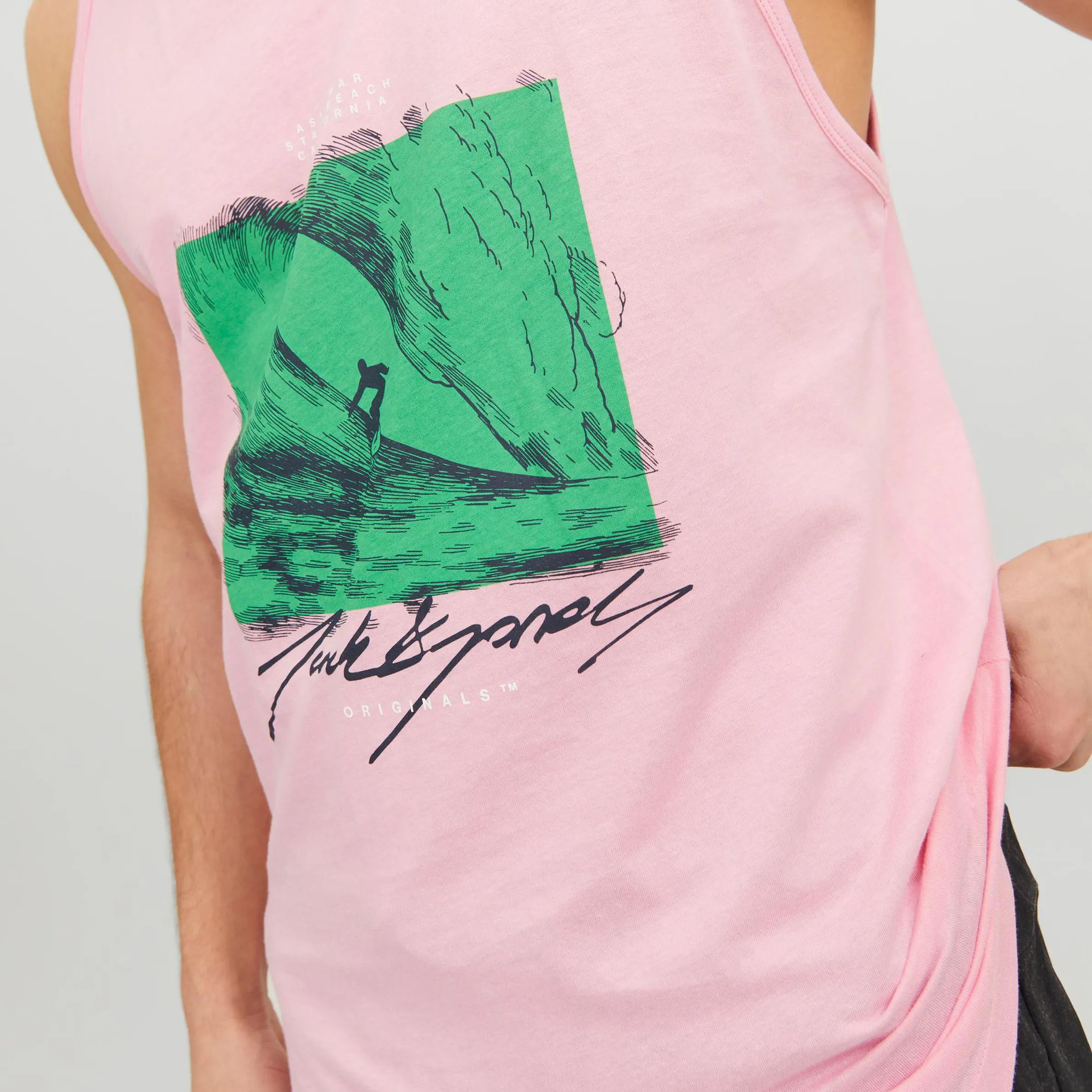 Jack Jones 12234227 JORTULUM SKETCH TANK Rosa 877751 176927 3 Jack Jones 12234227 JORTULUM SKETCH TANK Rosa 877751 176927 3