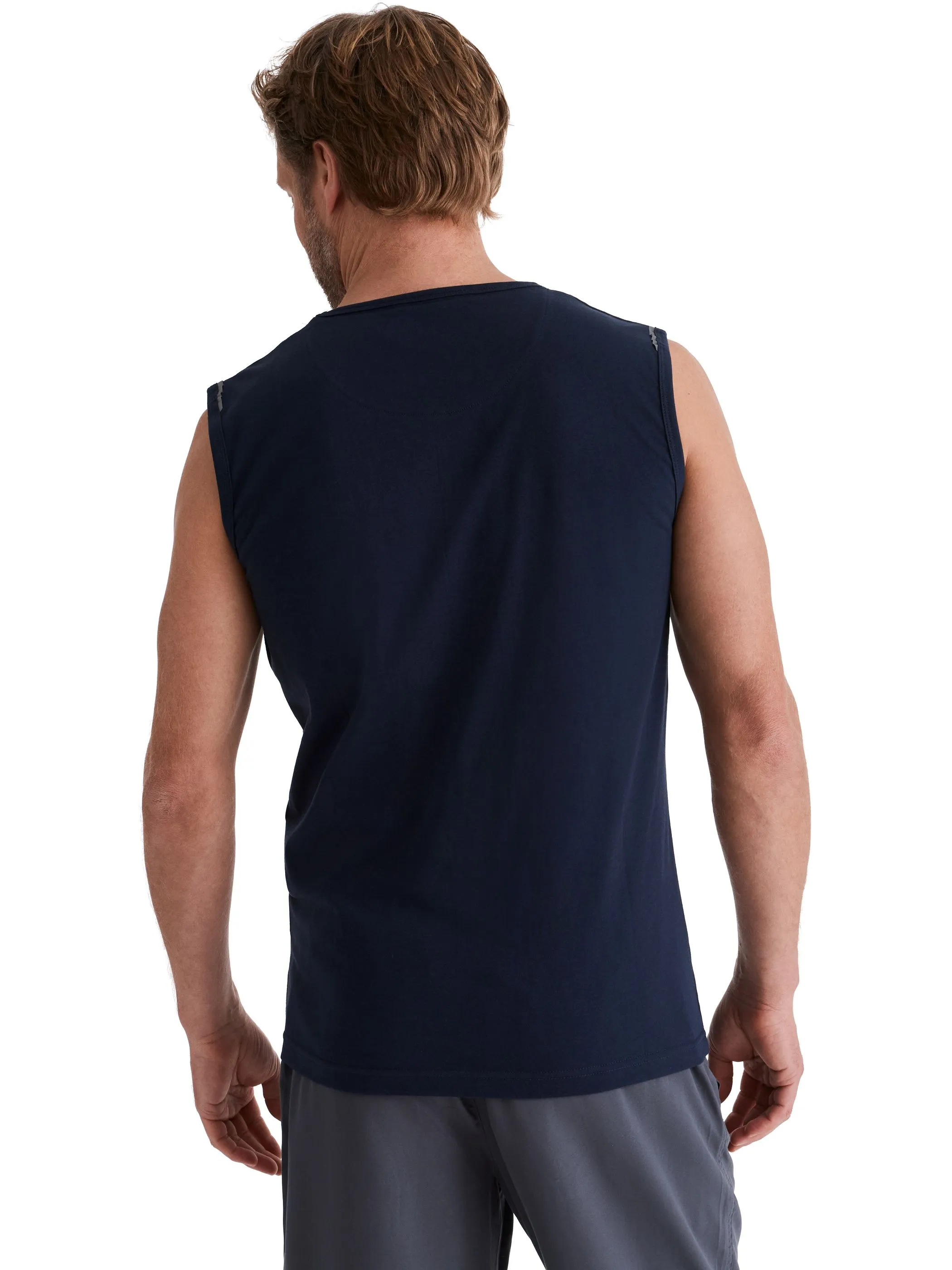 Stooker HAKA Sport 08230010004800 He-Tanktop TOMY Blau 913933 4800 2