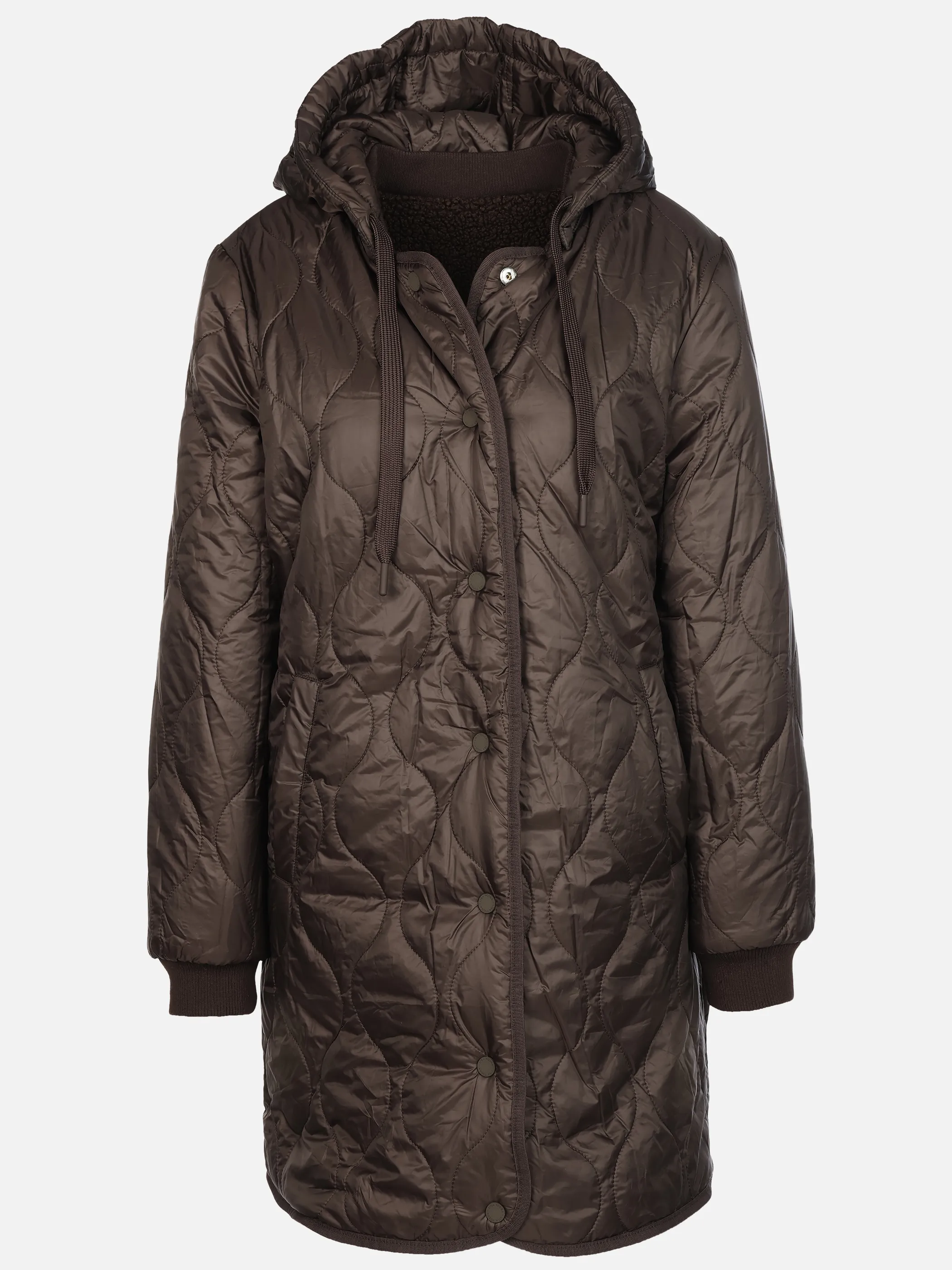 Lisa Tossa Da-Wendemantel, Teddy/Stepp Braun 929397 DARK BROWN 2