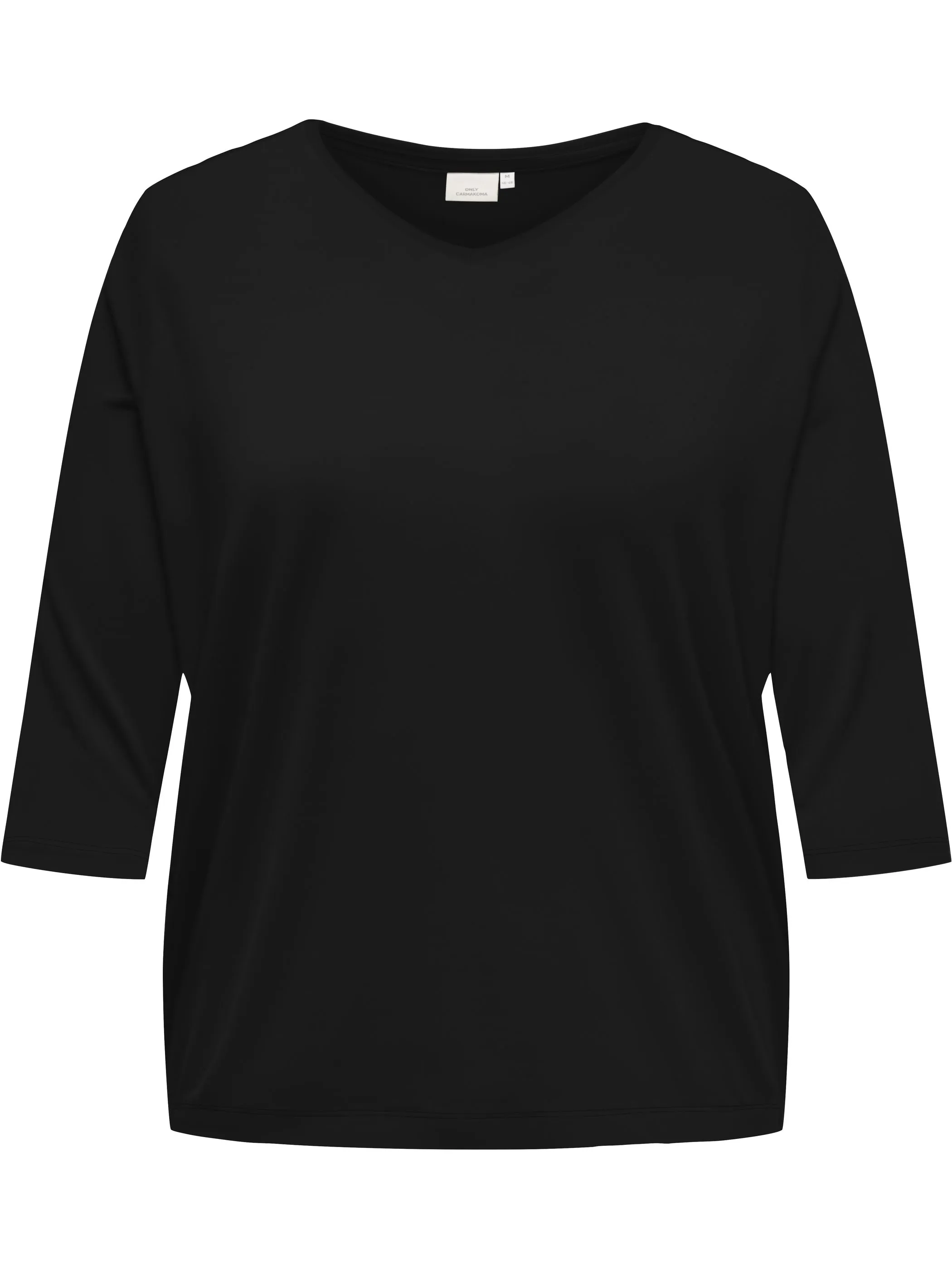 Only Carmakoma 15365256 CARLINA 3/4 SLEEVE V- Schwarz 920908 177911 5
