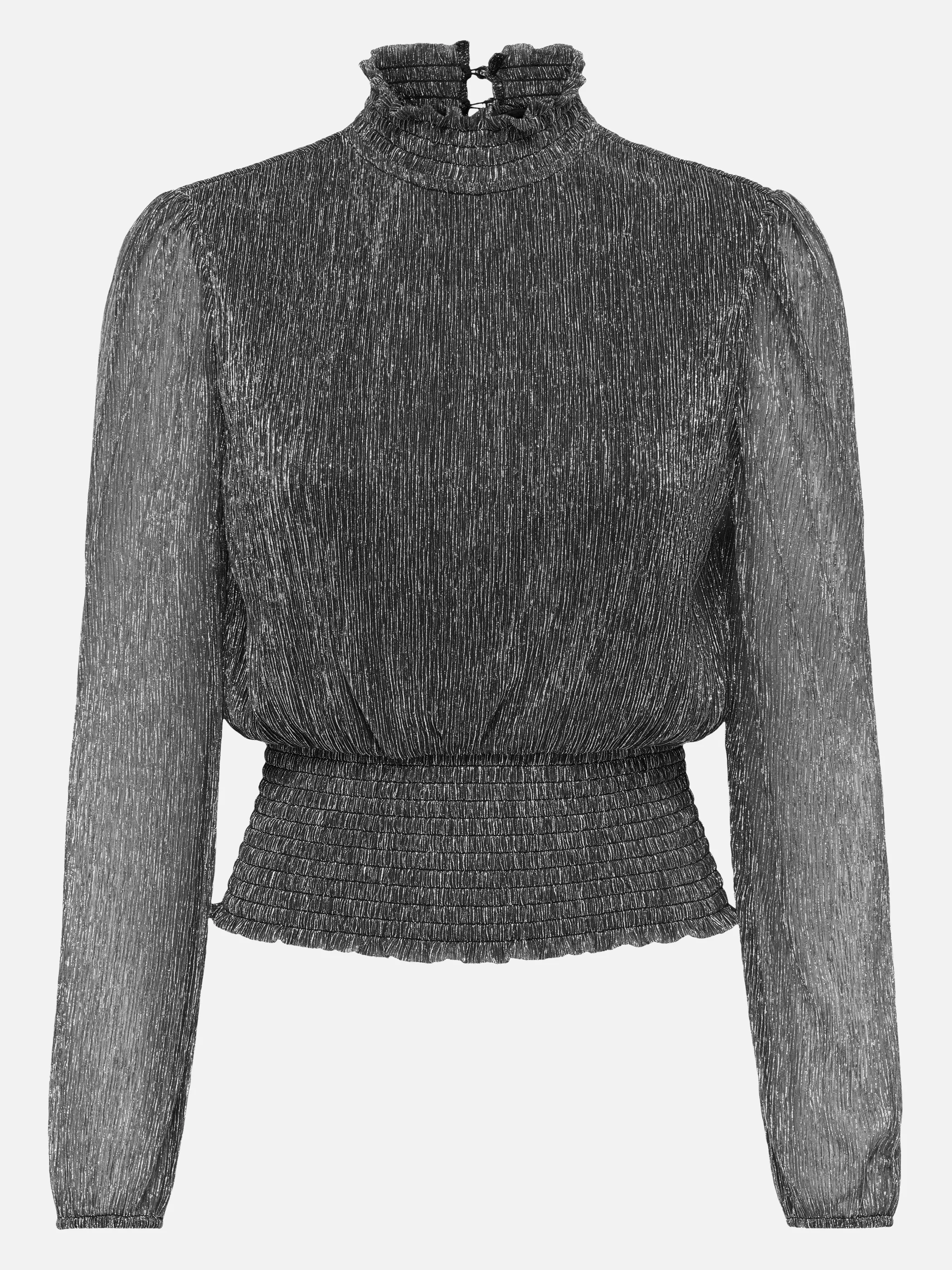 Only 15384905 ONLCAMI LS SMOCK TOP Schwarz 933795 177911001 3