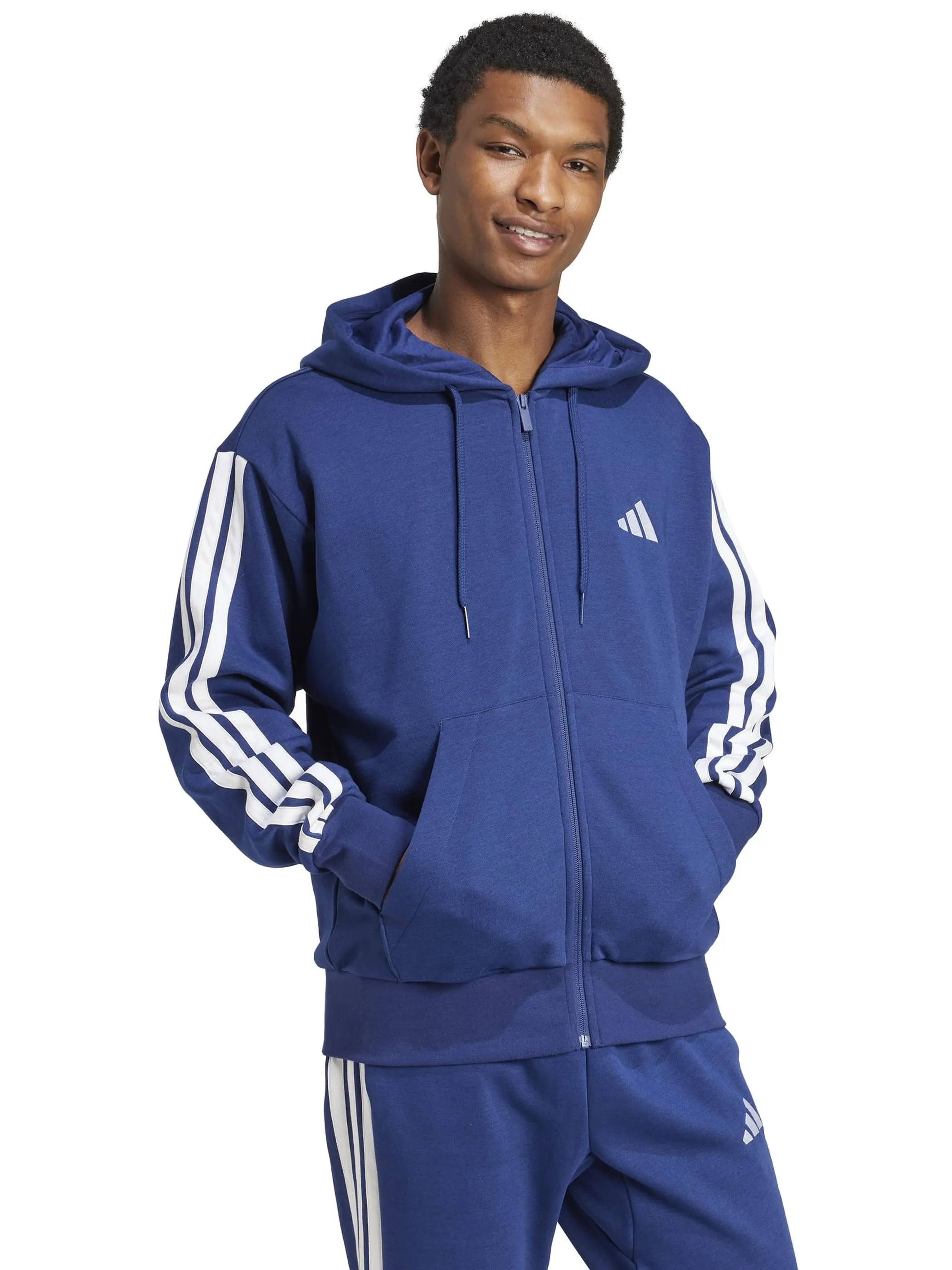 Adidas JD1868 Herren Sweatjacke 3S bl Blau 912651 000 5