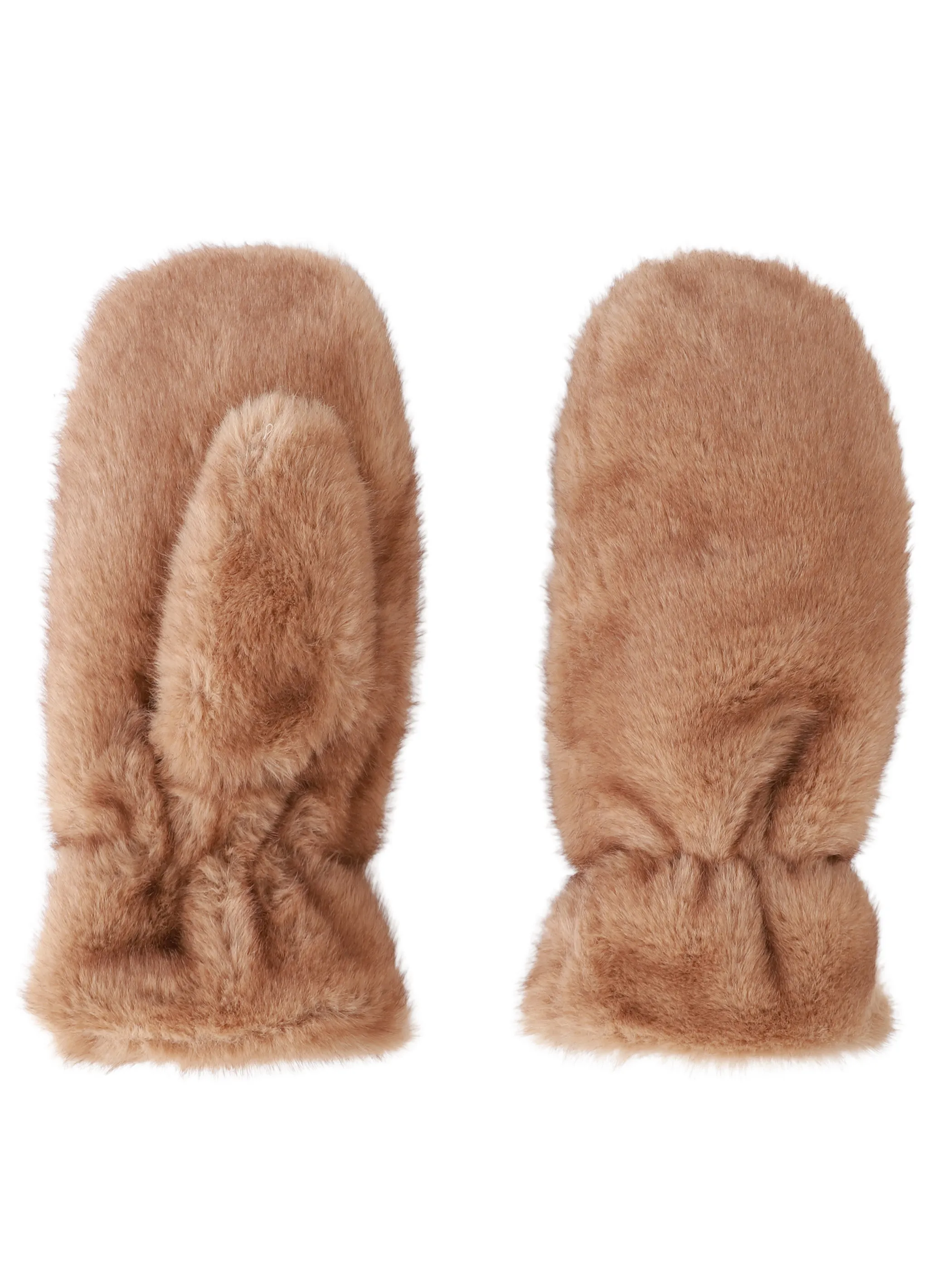IX-O Da-Fäustlinge Fake Fur Braun 933436 BRAUN 2