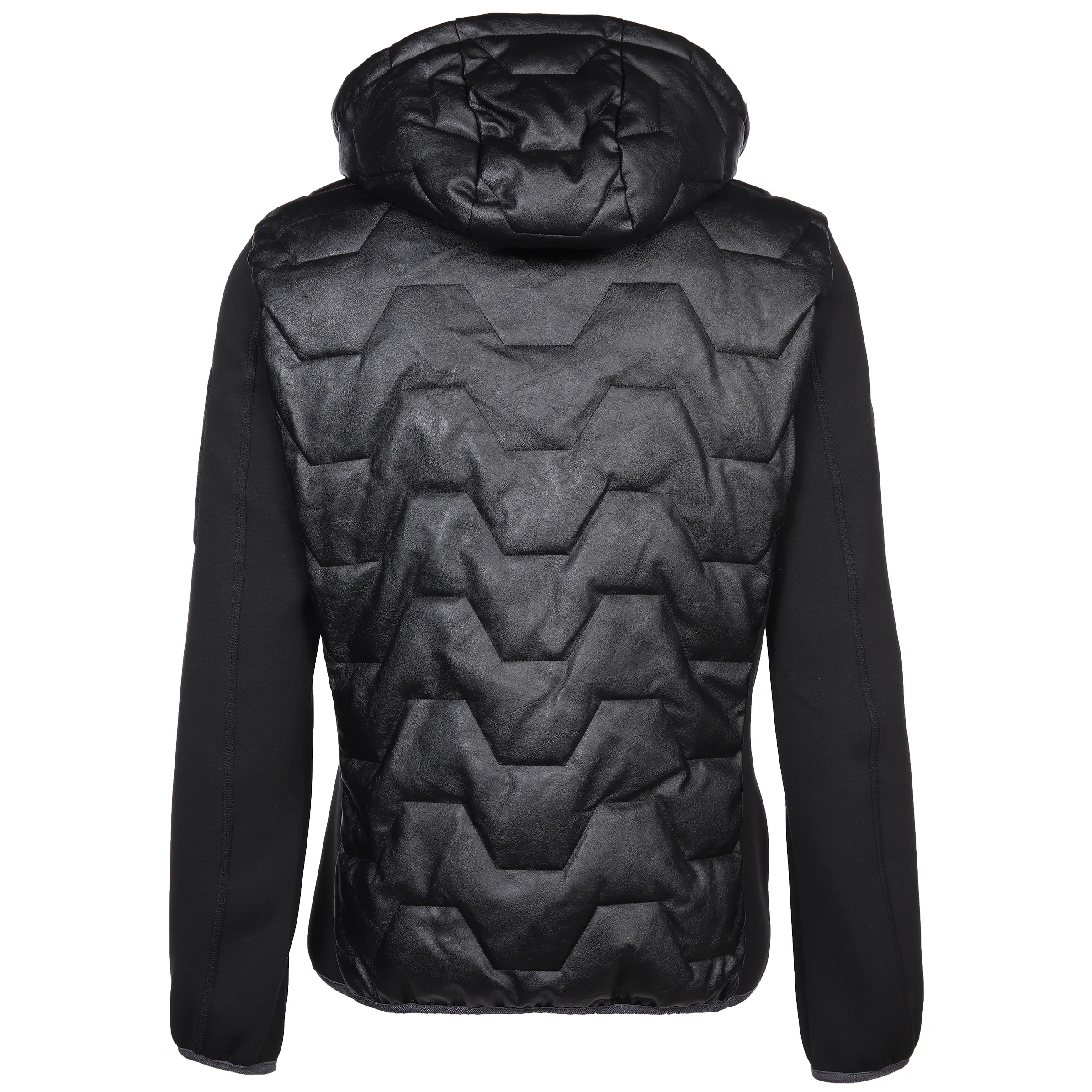 Jim Spencer He. Steppjacke Kapuze scuba Schwarz 880507 SCHWARZ 2
