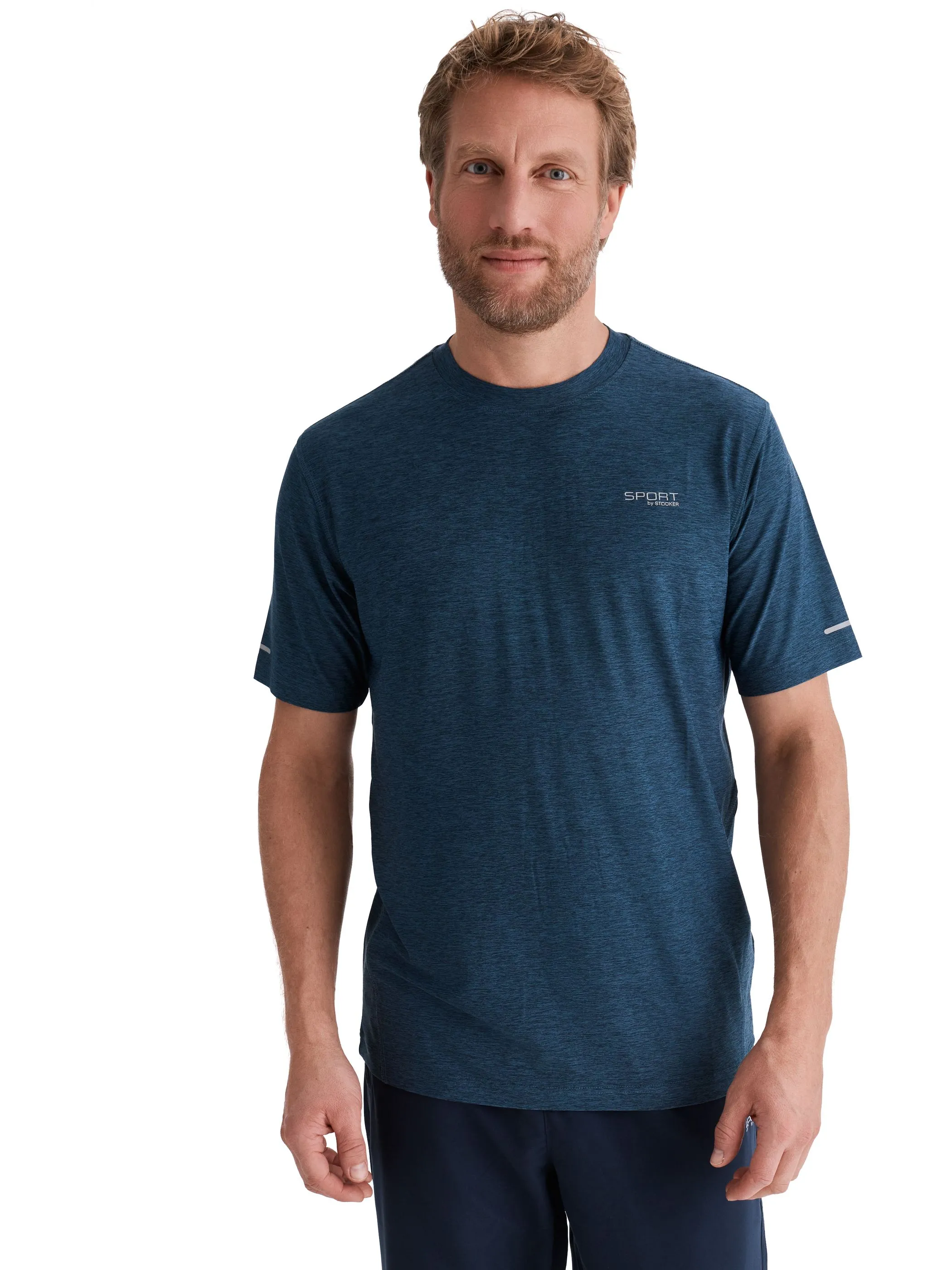 Stooker HAKA Sport 74306690004715 He-Sport T-Shirt "Tim" Blau 928341 4715 1