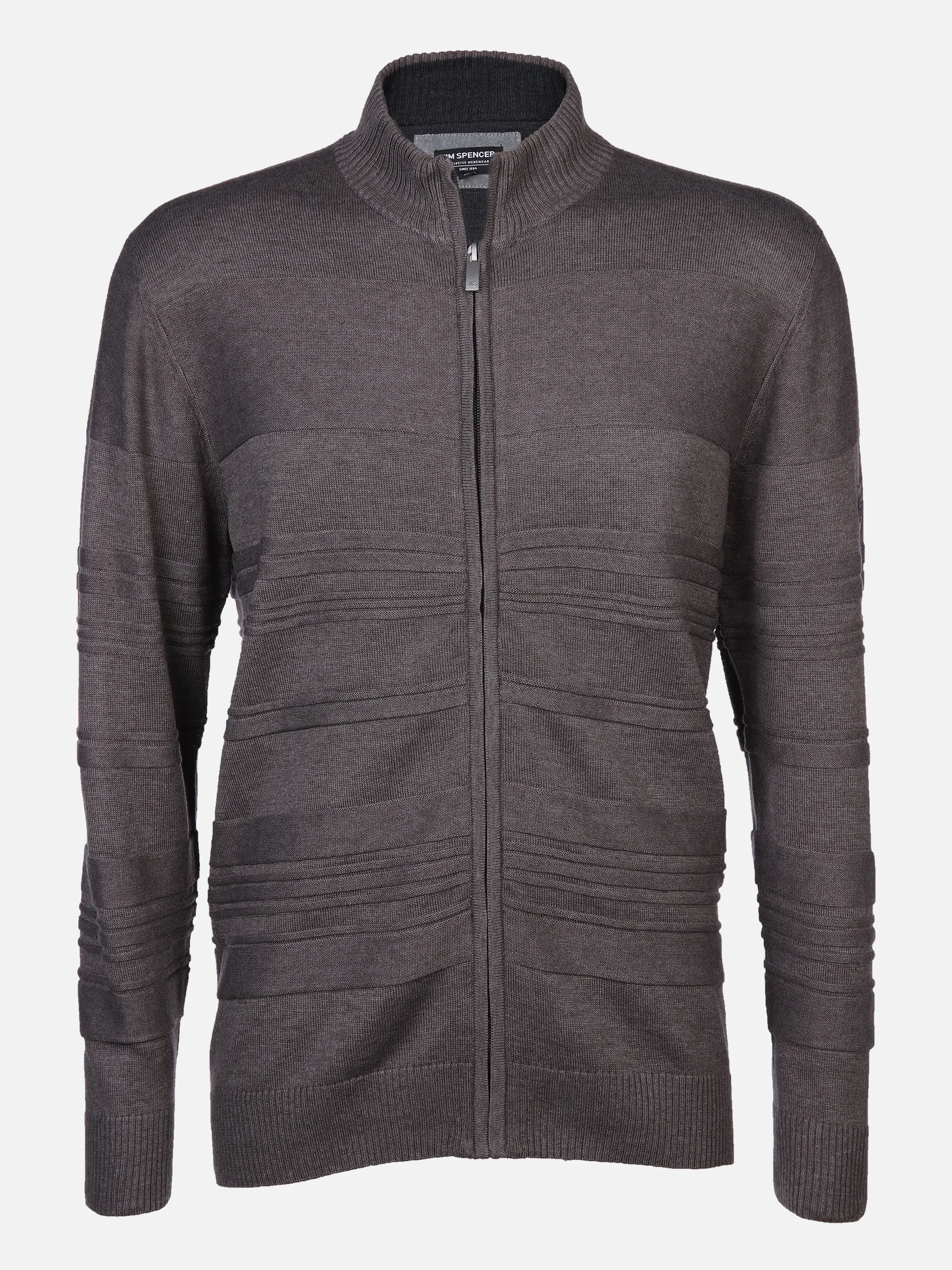 Jim Spencer He. Strickjacke RV Hoch-Tief Braun 866889 CAMEL MEL 1 Jim Spencer He. Strickjacke RV Hoch-Tief Braun 866889 CAMEL MEL 1