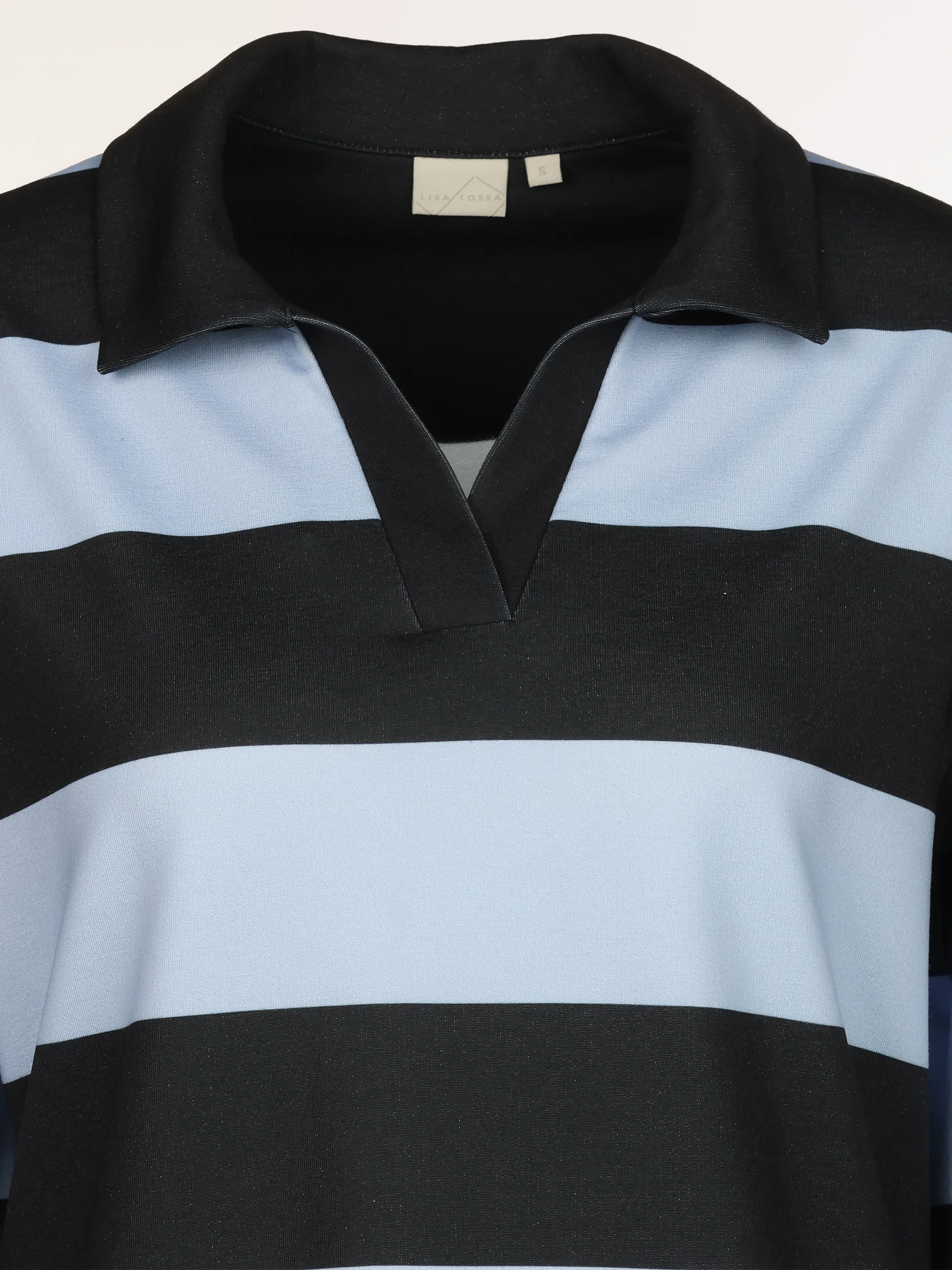 Lisa Tossa Da-Ringel-Poloshirt Marine 933518 SAPHIRE 3