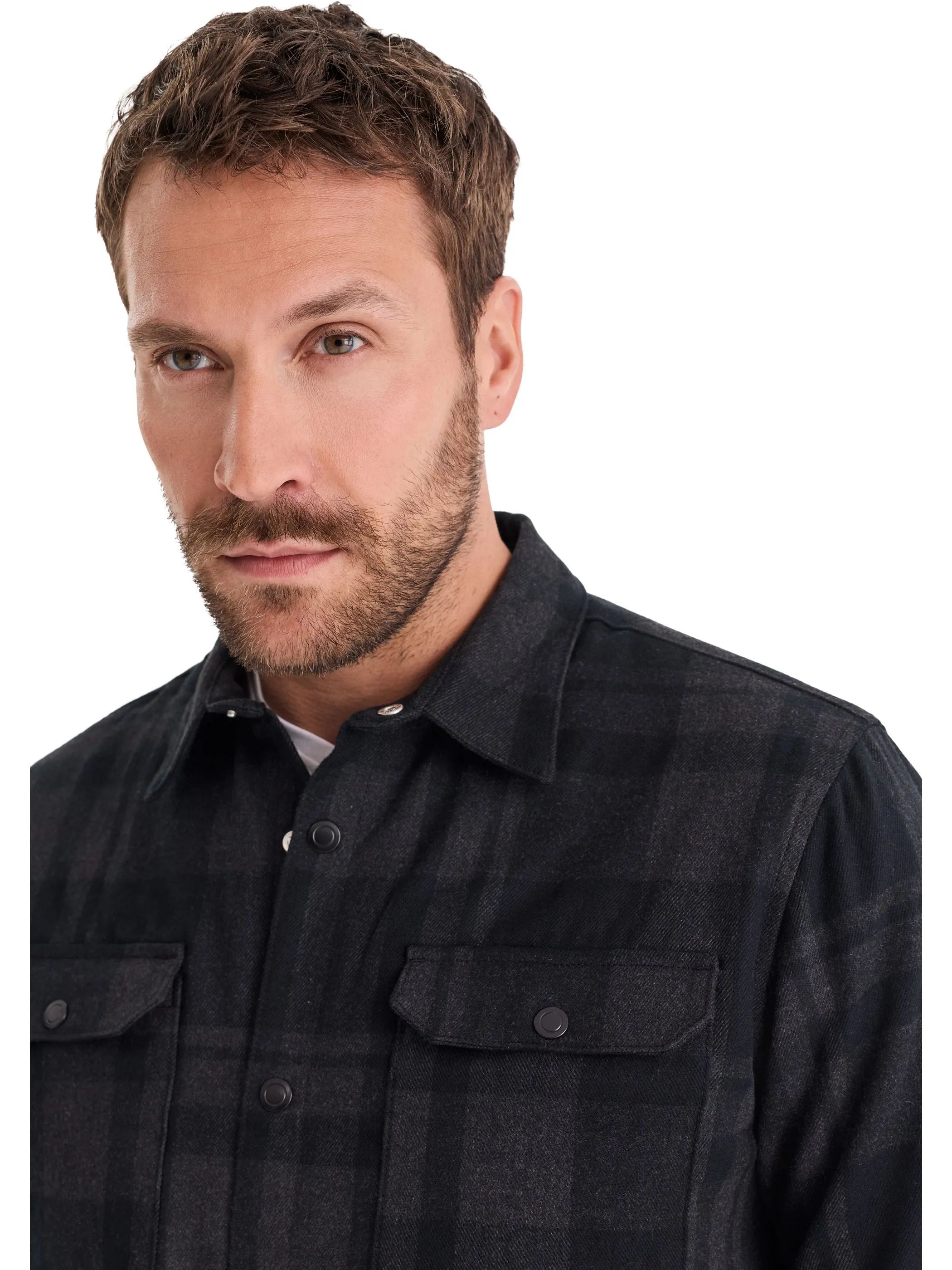 HERO by John Medoox 77010060009270 He-Outdoor Overshirt light,,XXXL, Blau 920006 9270 3