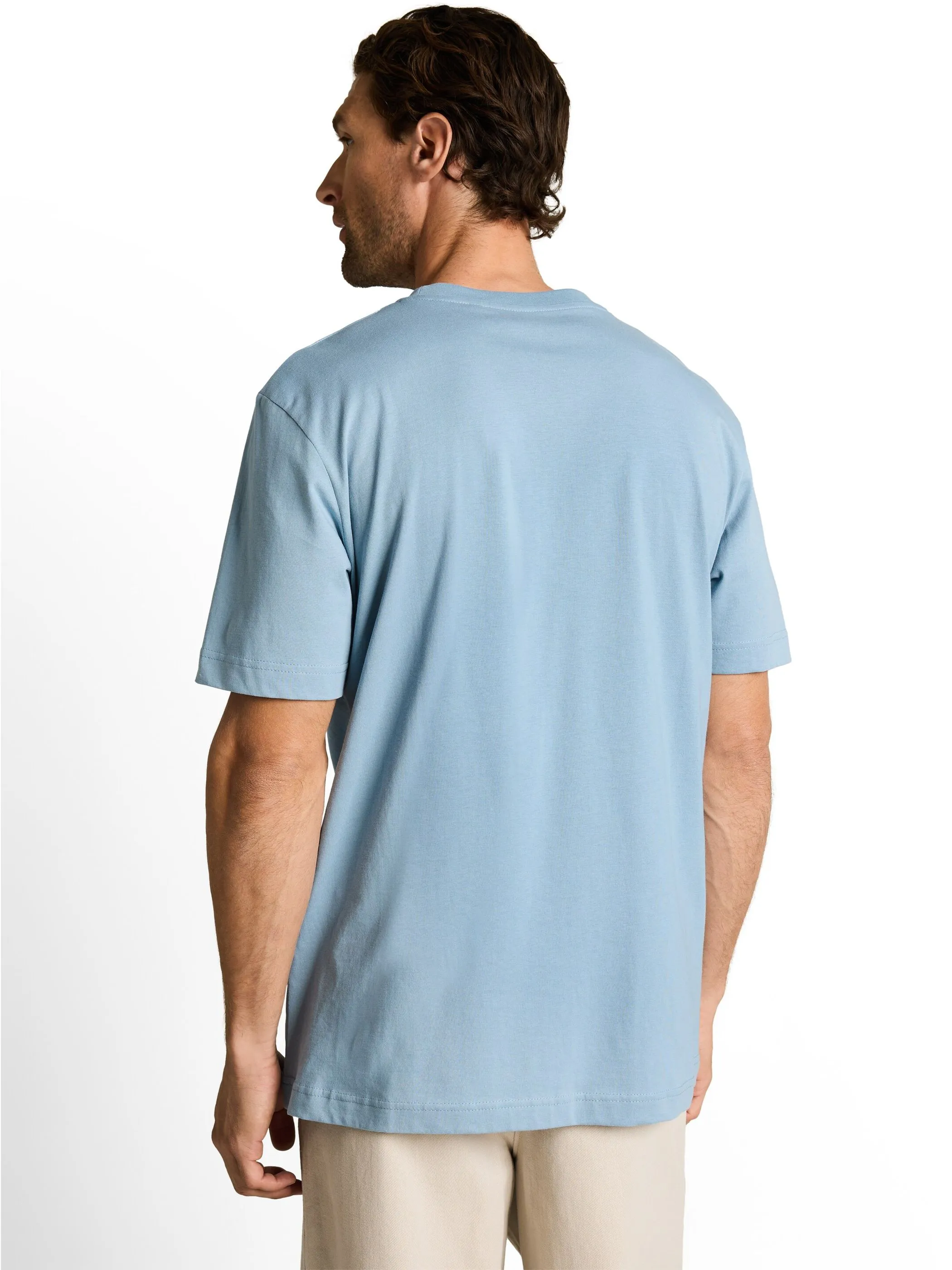 Tom Tailor 1045773 NOS t-shirt with print Blau 905884 39441 2