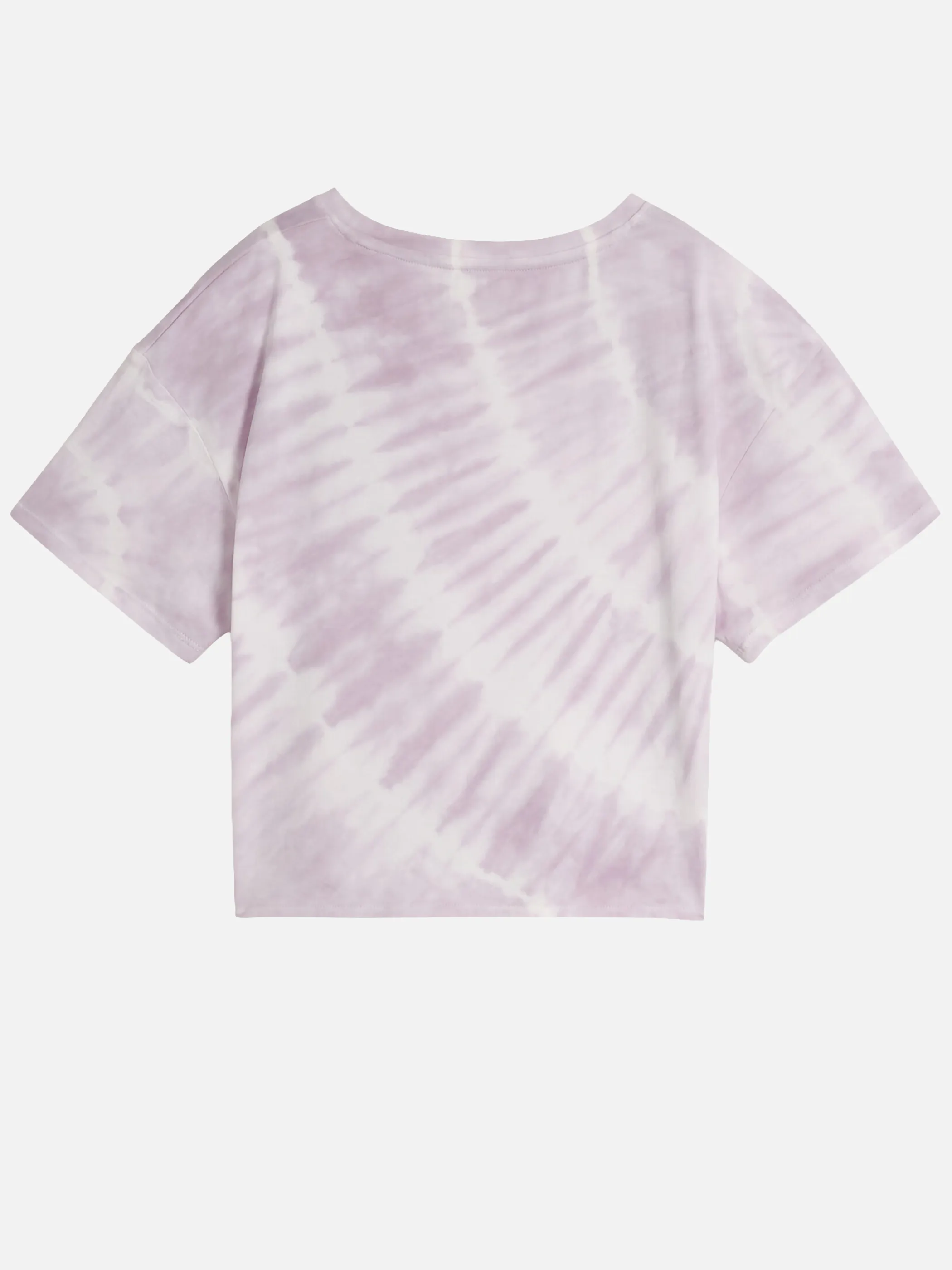 Tom Tailor 1051059 tie-dye T-shirt with knot Lila 929674 40276 2
