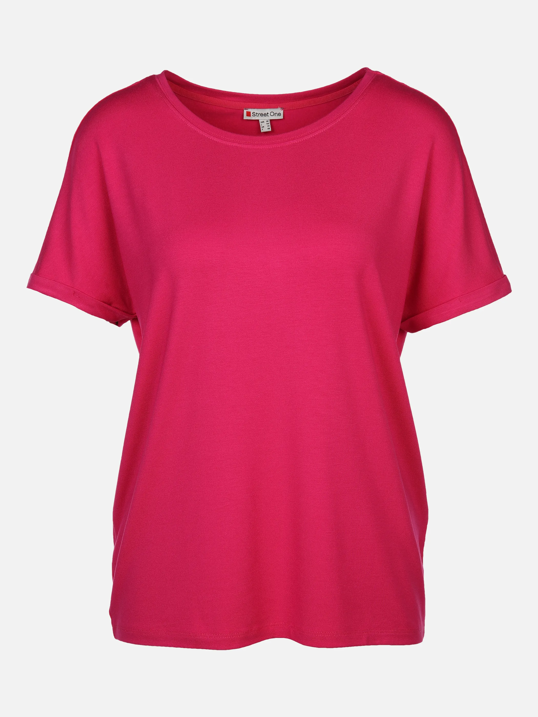T Shirt Damen Unifarben