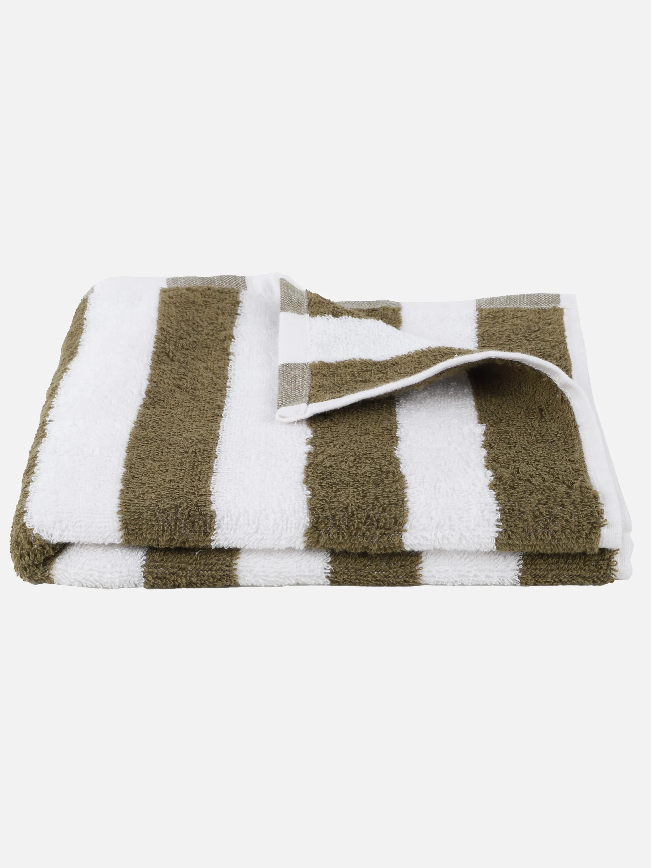 Dream House Handtuch gestreift 50x90 Grün 919673 MOSS 1