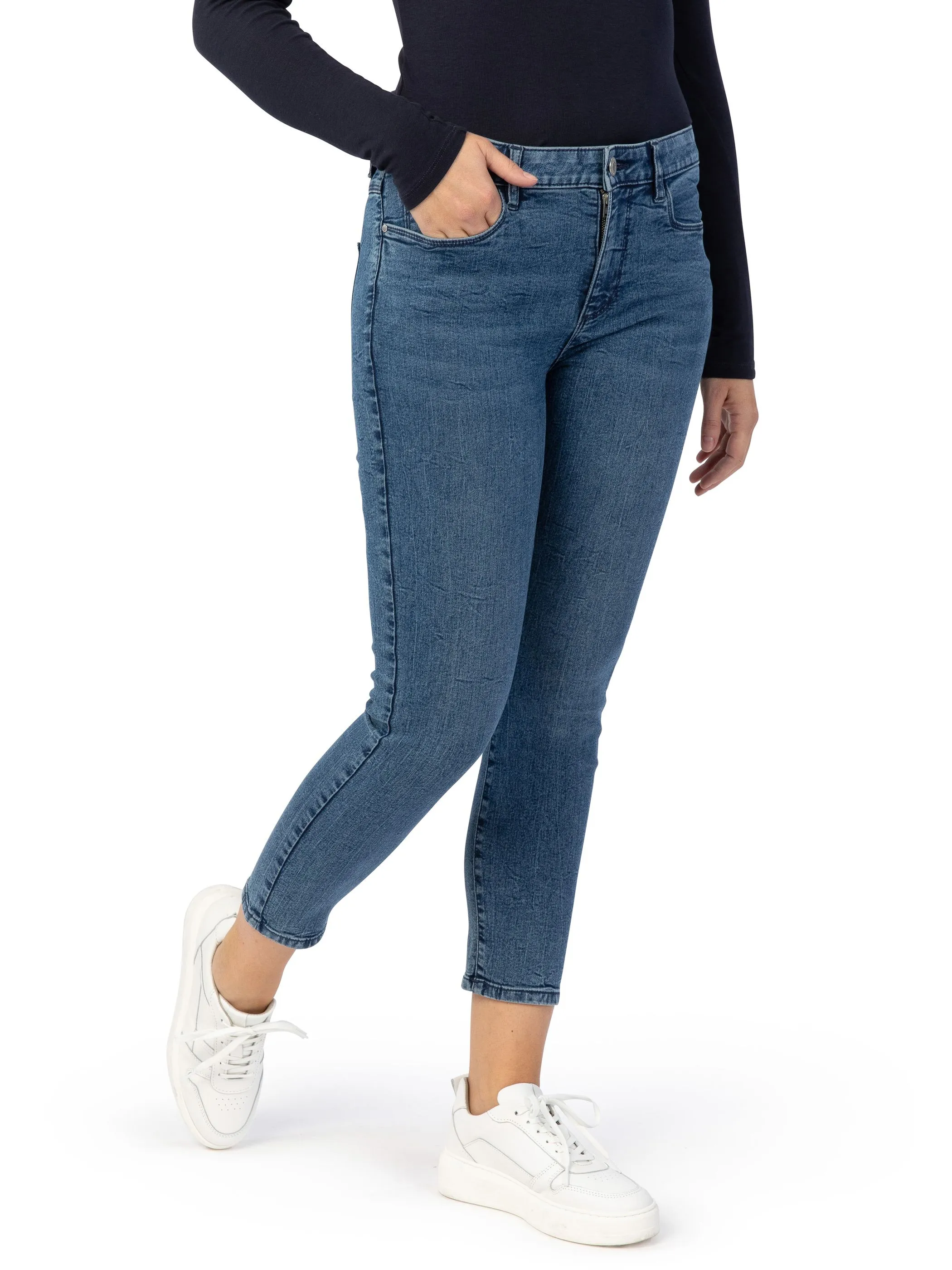 Stooker DOB 22900970007128 Da. Hosen lang, Blau 874281 7128 5