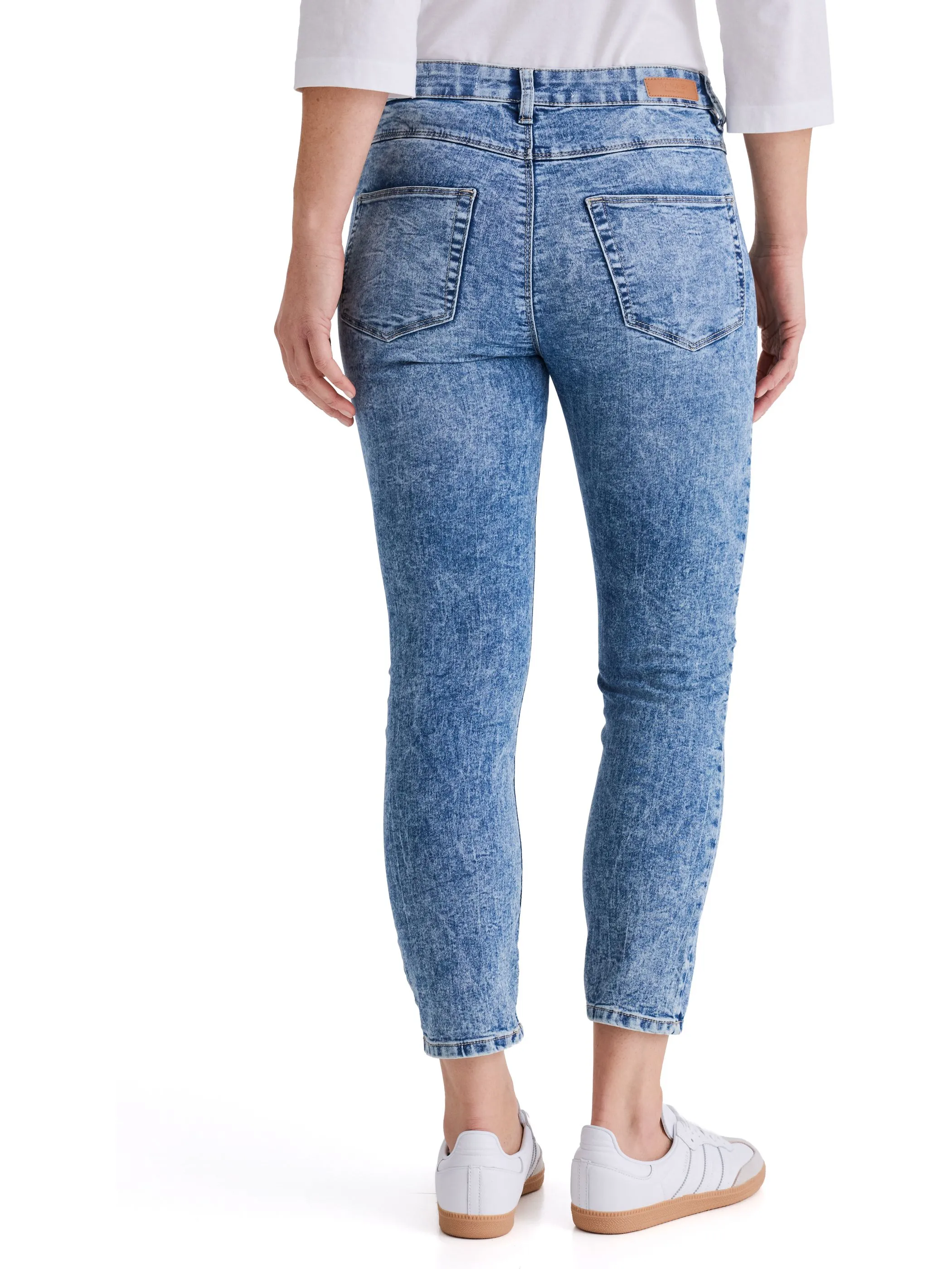 Stooker DOB 22901010007555 Da. Hosen lang, Blau 880971 7555 2