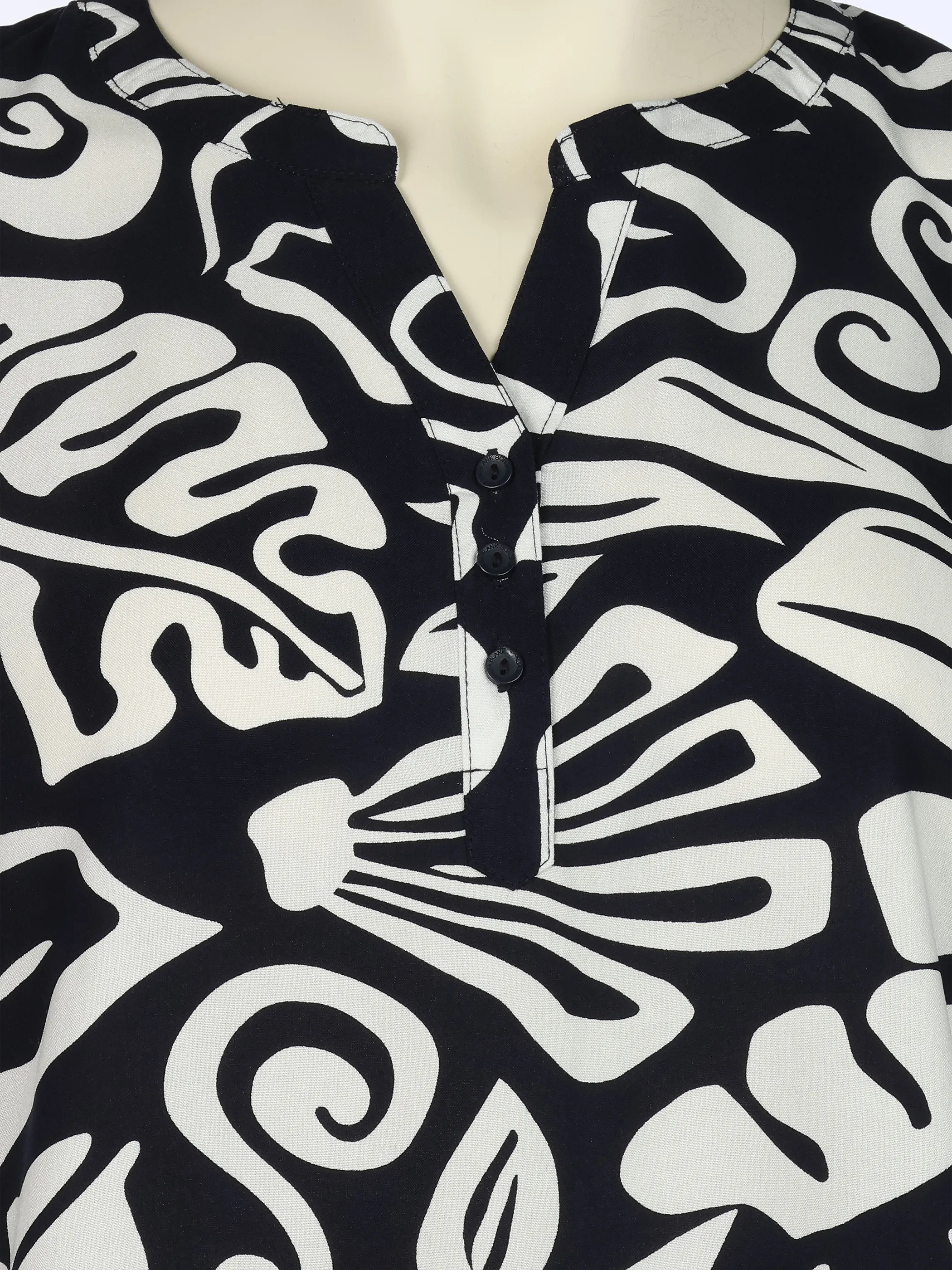 Sonja Blank Da-gr.Gr. Bluse Marine 924508 MARINE 3